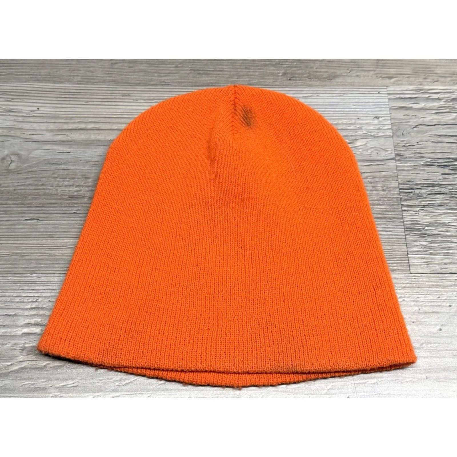 Vintage VINTAGE Detroit Fire Department Beanie Embroidered Blaze Orange Knit Winter Cap Unisex Adults One Size Stretch Fit Men Women Mens Womens Size 44L - 4 Thumbnail