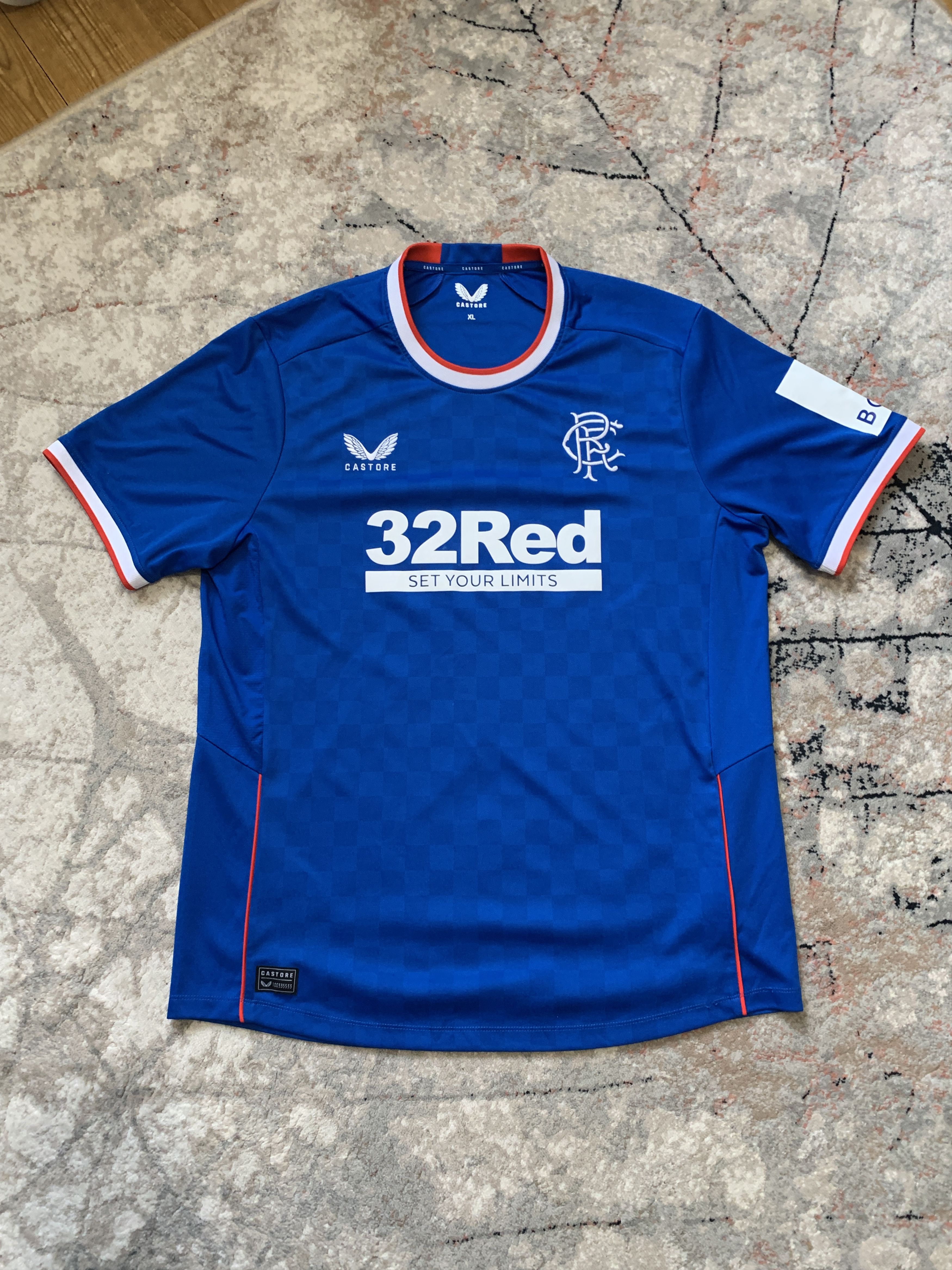 Other Glasgow Rangera Castore Jersey Size US XL / EU 56 / 4 - 2 Thumbnail