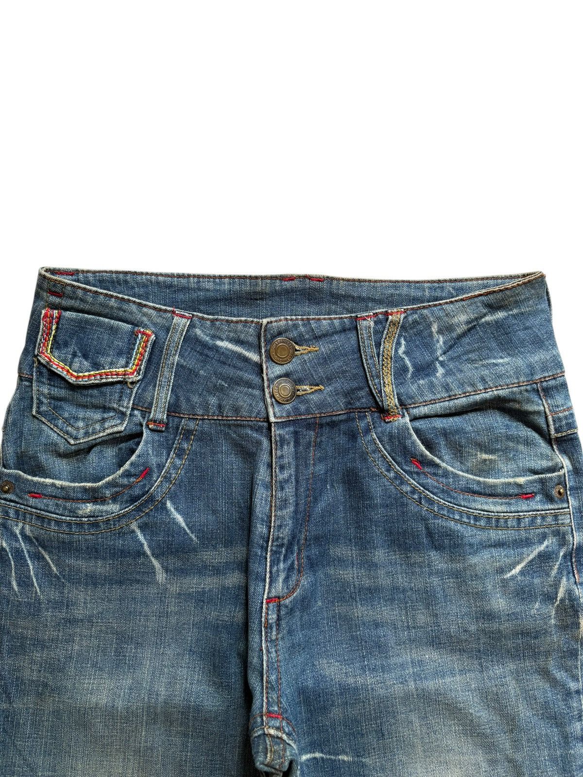 Japanese Brand Vintage Japanese Brand Mud Wash Bootcut Flare Jeans Size 30" / US 8 / IT 44 - 4 Thumbnail