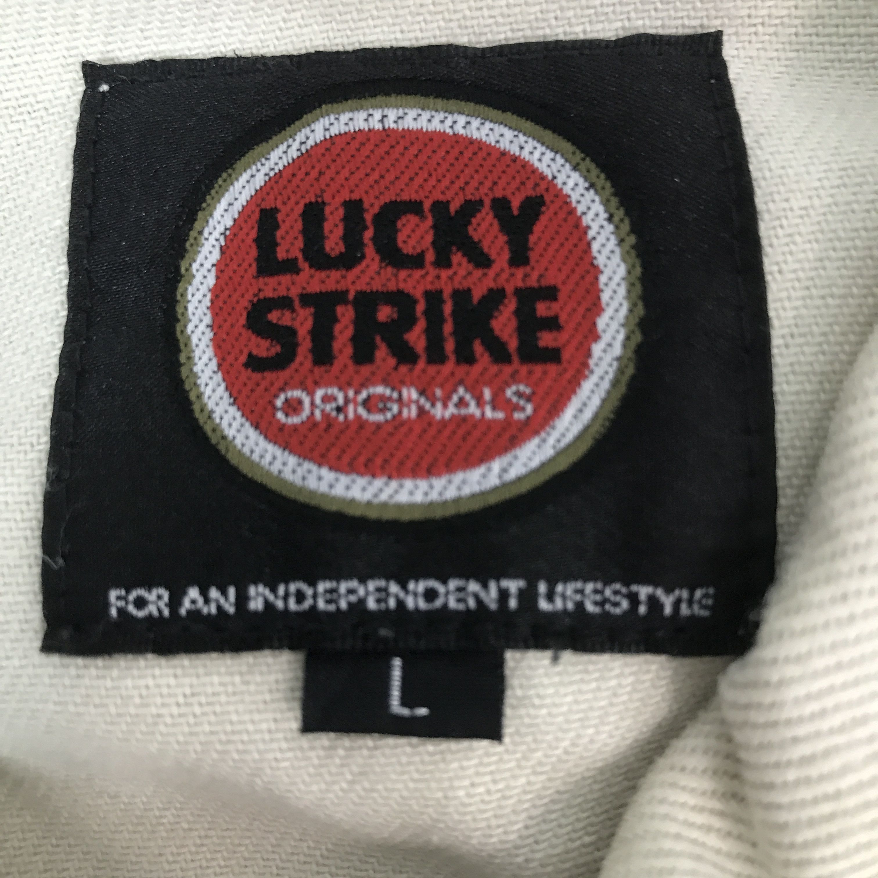 Gear for Sports Vintage Lucky Strike Tracker Button up Jacket Size US L / EU 52-54 / 3 - 10 Thumbnail