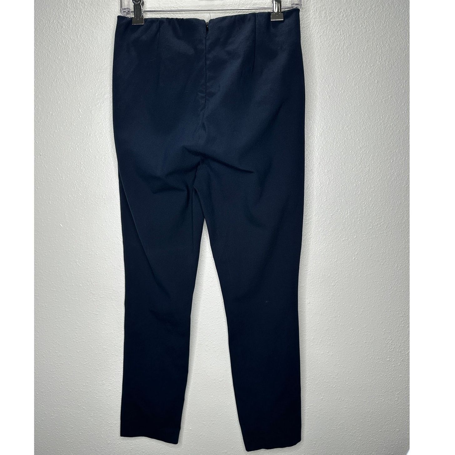 Rag & Bone rag & bone Navy Blue Stretch Back Zip High Waist Trouser 8 Size 30" / US 8 / IT 44 - 5 Thumbnail