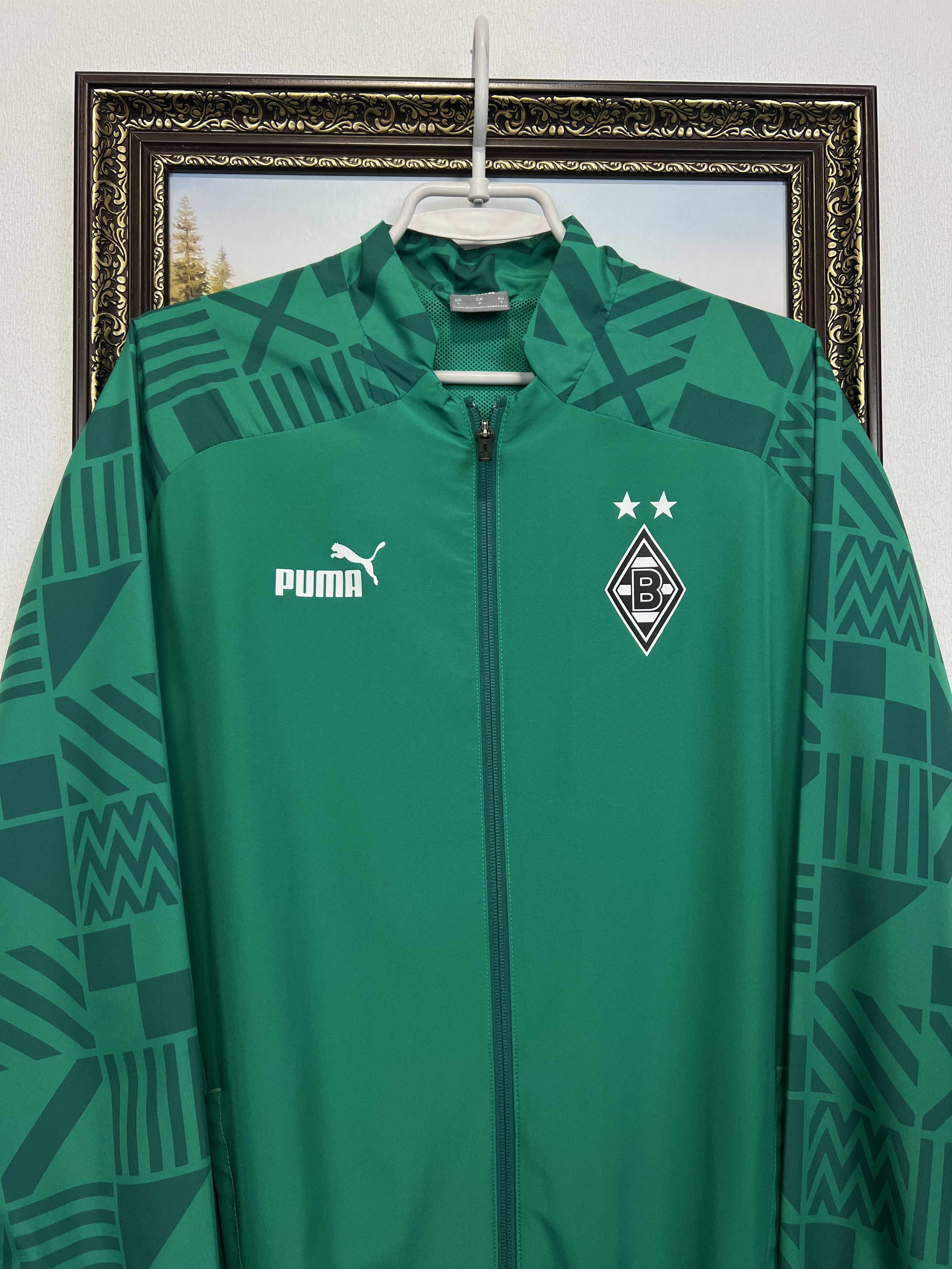 Puma Puma Monchengladbach Football Jacket Soccer Track Top Zip Size US S / EU 44-46 / 1 - 2 Thumbnail
