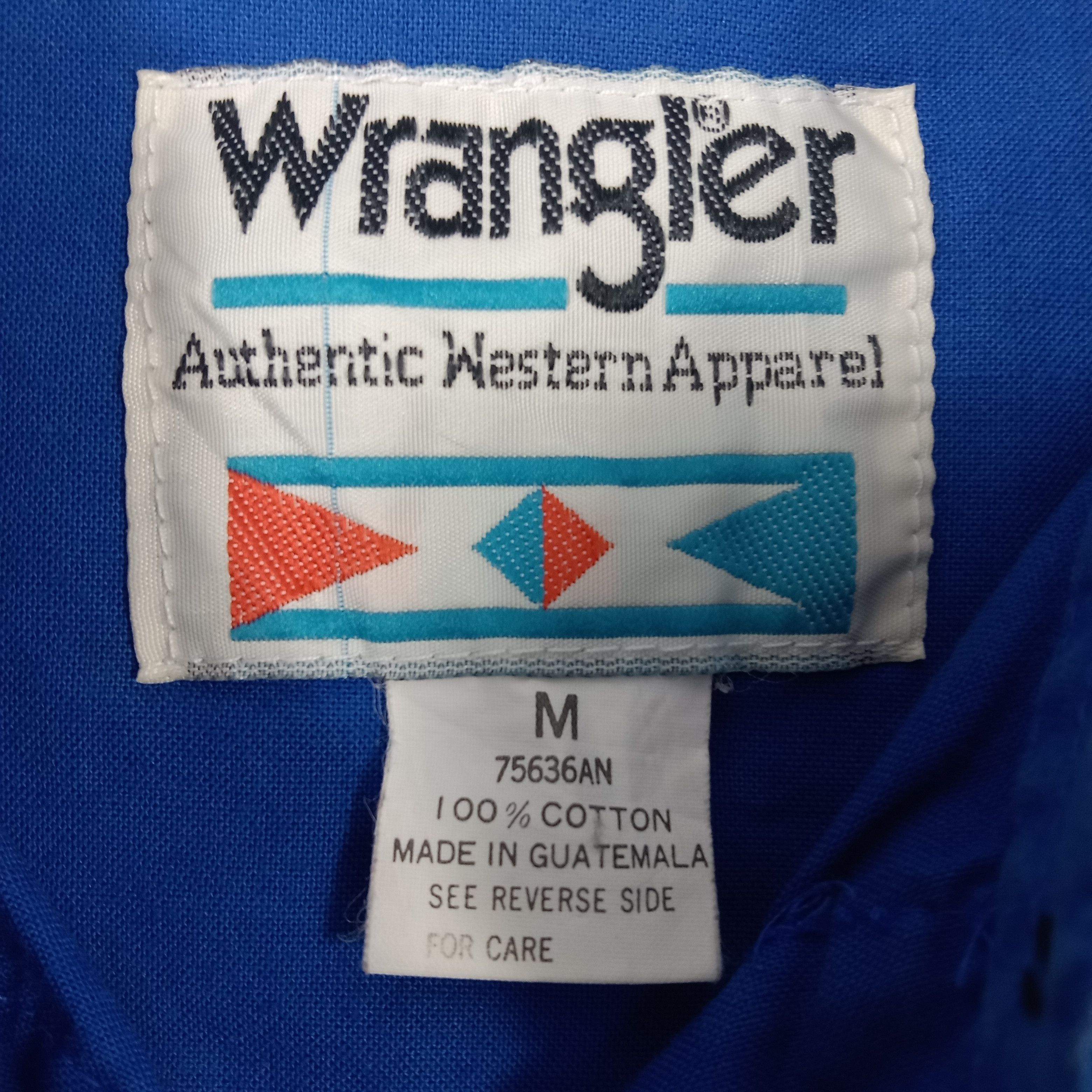 Vintage × Wrangler Wrangler America Retro Style Design Shirt Size US S / EU 44-46 / 1 - 3 Thumbnail