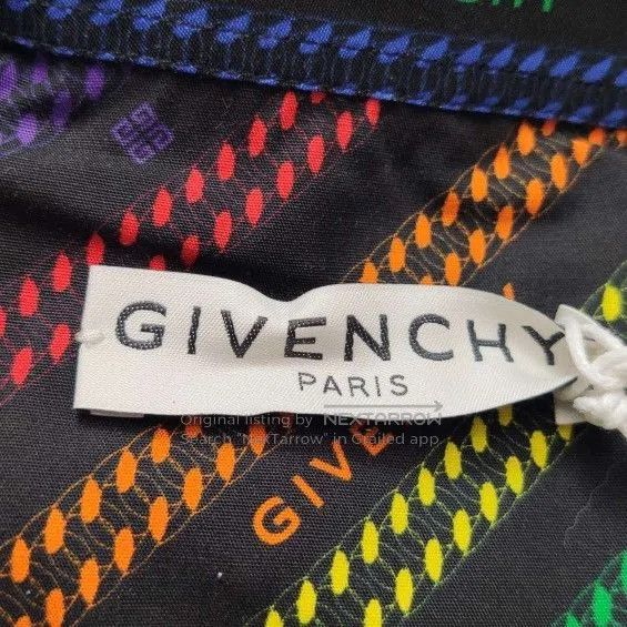 Givenchy Givenchy Multi-Stripe Short-Sleeve Button Shirt M. Size US M / EU 48-50 / 2 - 4 Thumbnail