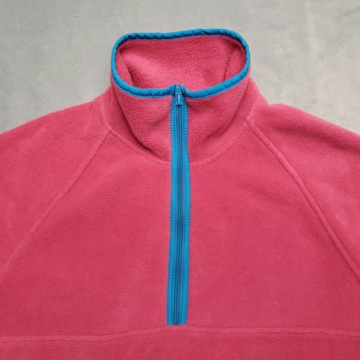 Vintage VTG Woolrich Teton Sweater Womens L Pink 1/2 Zip Pullover Fleece Woolrich USA Size L / US 10 / IT 46 - 3 Thumbnail