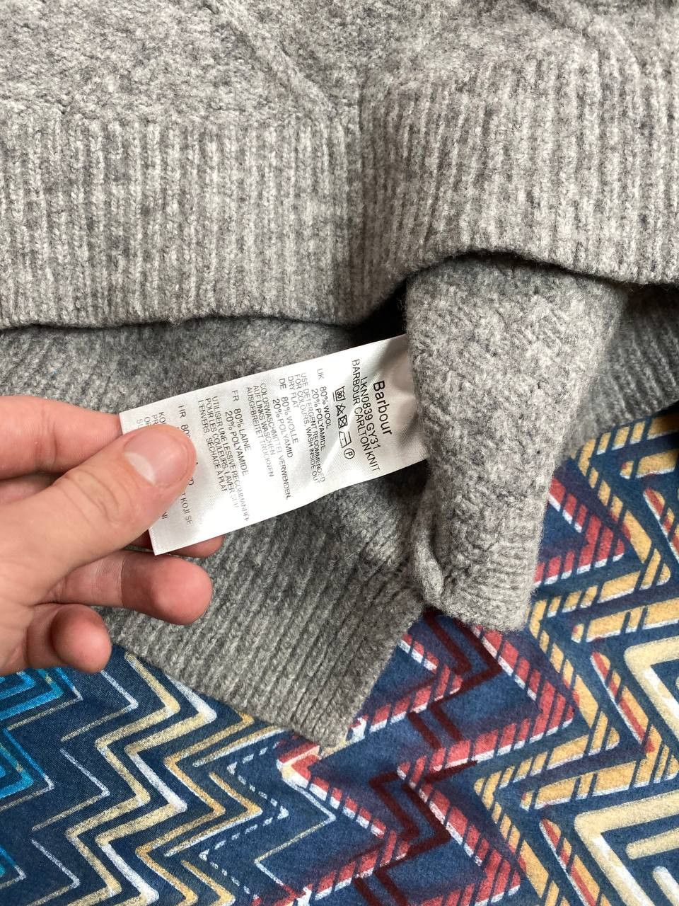 Barbour × Vintage Barbour vintage sweater jumper knitwear Size XS / US 0-2 / IT 36-38 - 3 Thumbnail