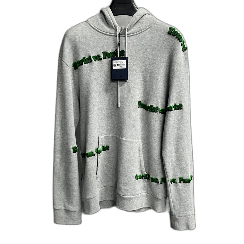 Louis Vuitton Louis Vuitton Louis Vuitton Gray Logo Print Casual Hoodie- Size US XXL / EU 58 / 5 - 1 Thumbnail