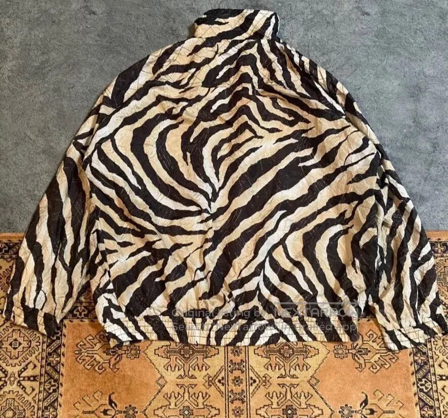 Other Vintage 80s-90s Zebra Print Jacket. Size US M / EU 48-50 / 2 - 3 Thumbnail
