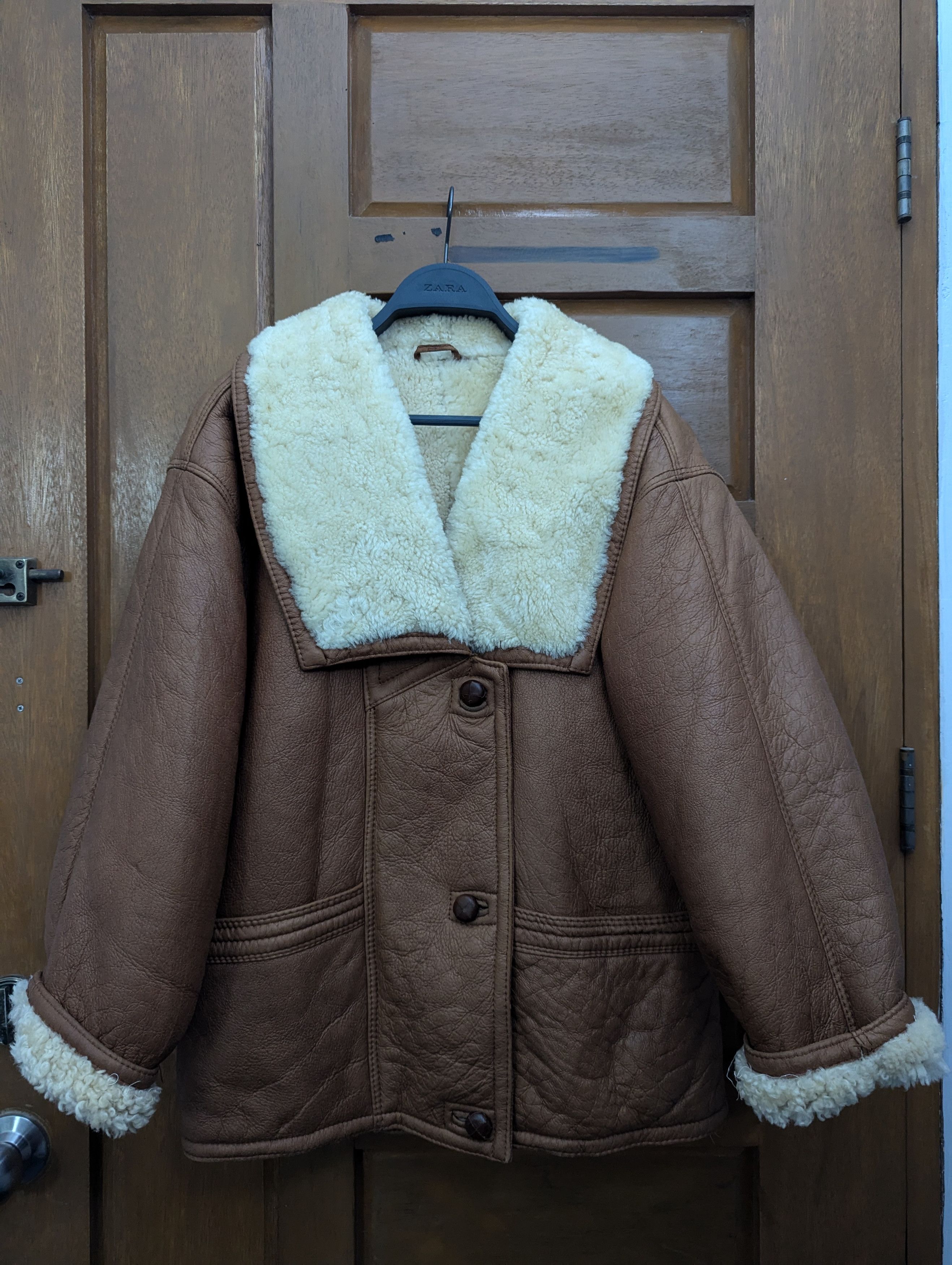 Vintage Vintage 80s 90s Sheep Shearling Jacket Size US M / EU 48-50 / 2 - 13 Thumbnail