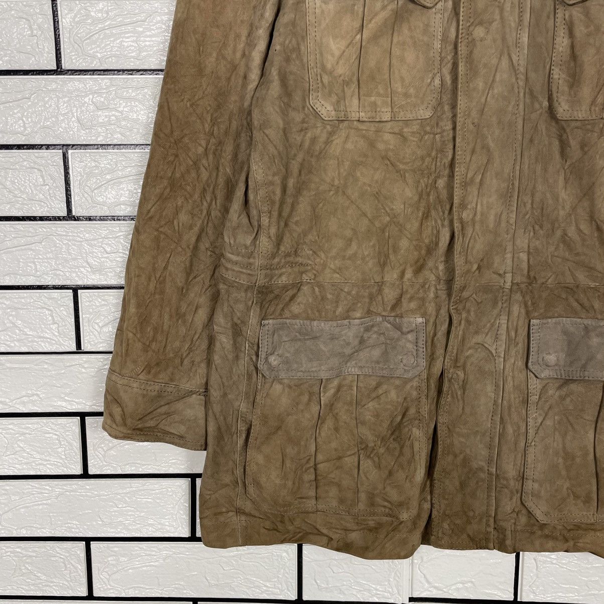 Corneliani Corneliani Multipocket Suede Leather Jacket Made In Italy Size US M / EU 48-50 / 2 - 3 Thumbnail