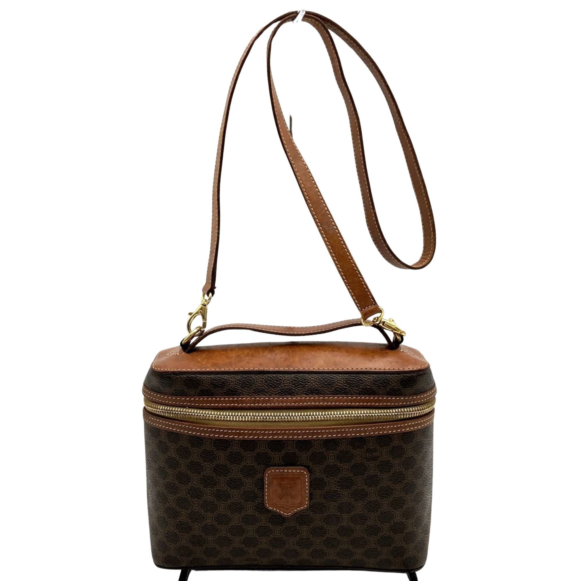image of Celine Céline Vanity Shopper in Brown, Women's