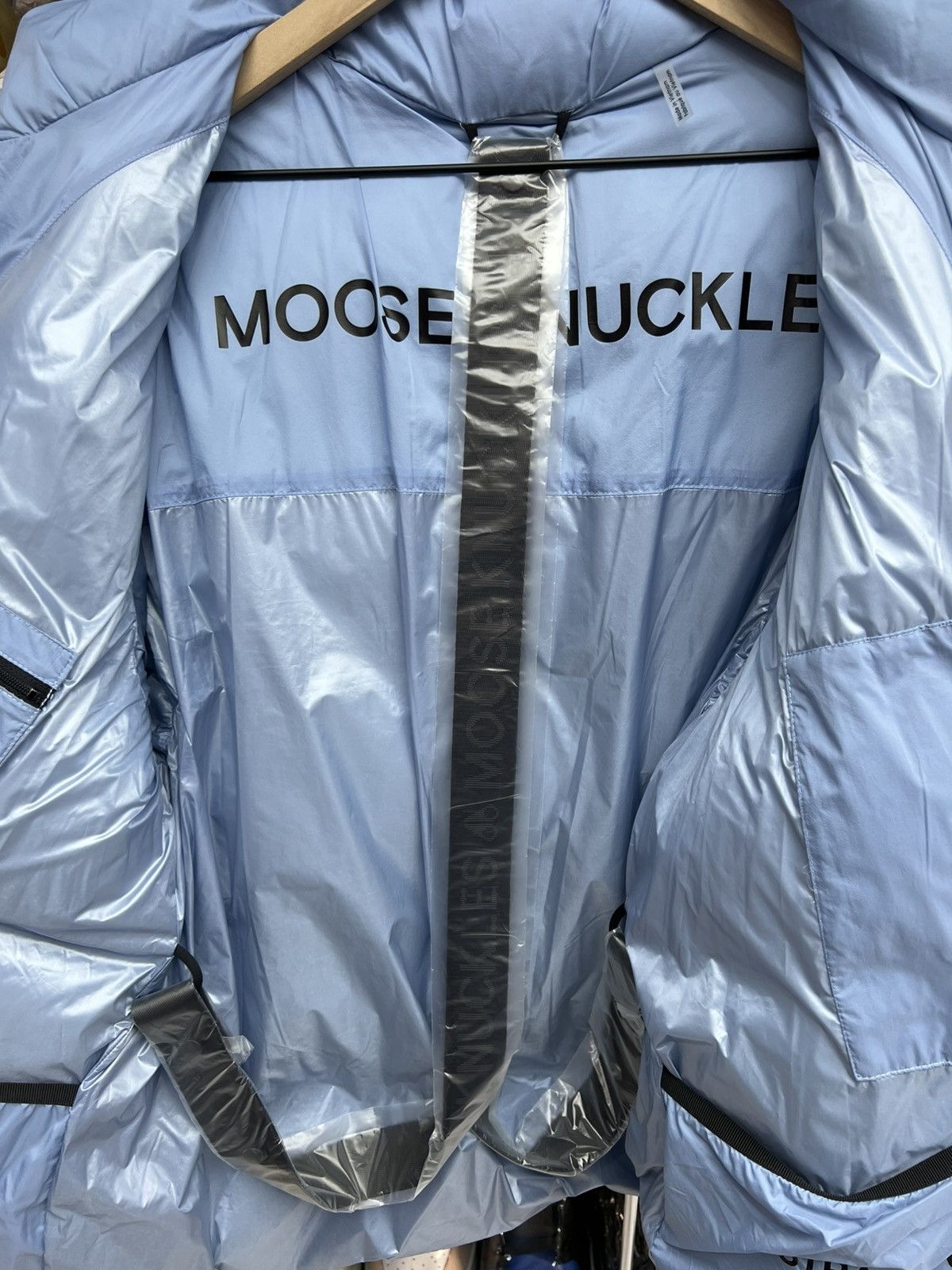 Moose Knuckles Moose Knuckle Baby Blue Puffer Size US L / EU 52-54 / 3 - 9 Thumbnail