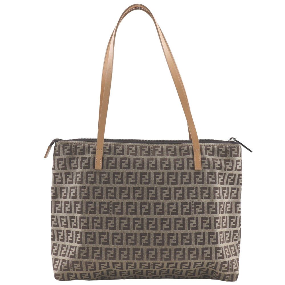 Fendi Fendi Fendi Zucchino Canvas Tote Bag Canvas Tote Bag 8BH022 DUTY FREE for USA Size ONE SIZE - 1 Thumbnail