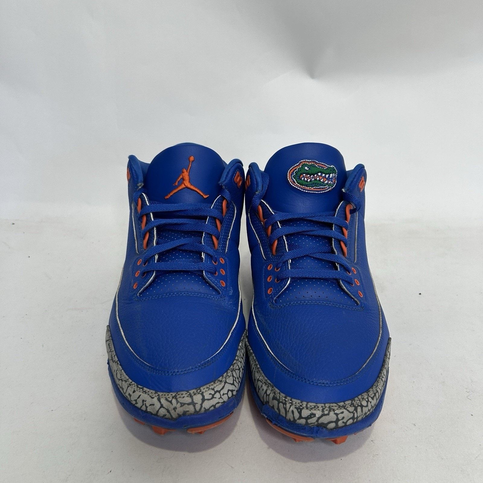 Jordan Brand Nike Jordan 3 Retro PE Force Savage Cleats “Florida Gator” Size US 14 / EU 47 - 2 Thumbnail