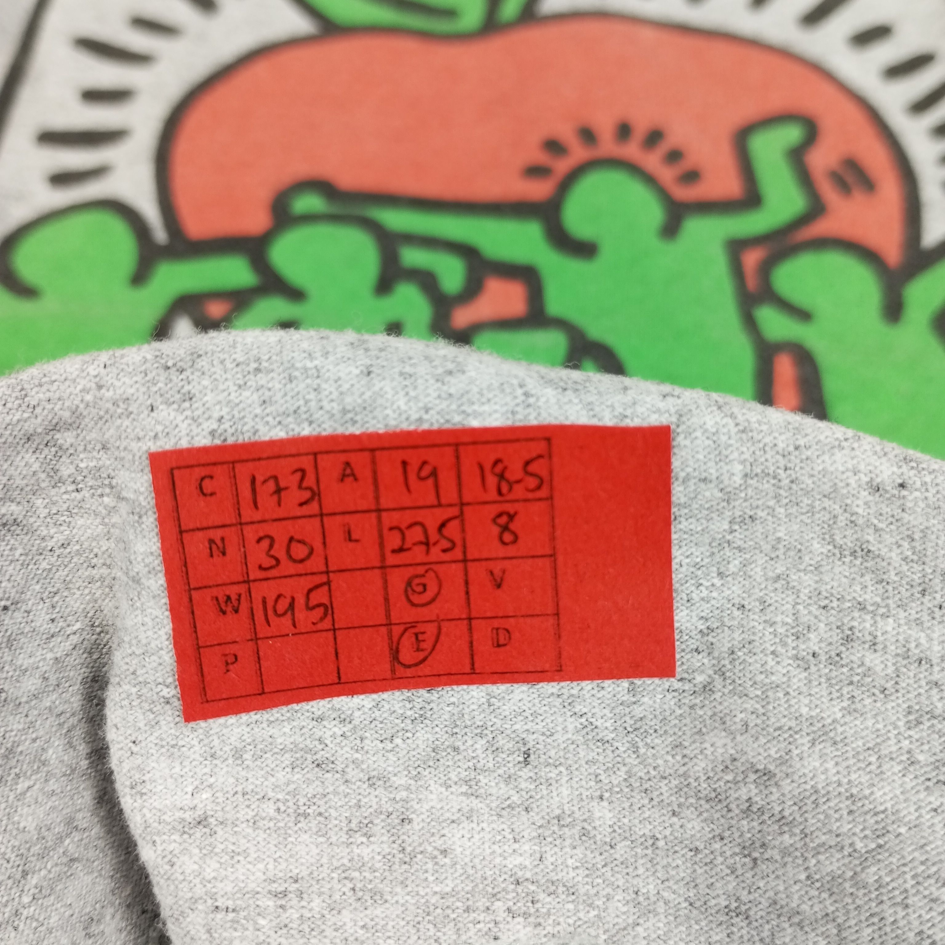 Keith Haring × Vintage Keith Haring New York Design Streetwear Tshirt Size US M / EU 48-50 / 2 - 9 Thumbnail
