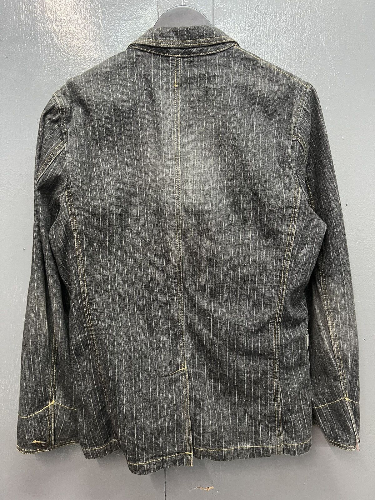 Japanese Brand INTERNATIONAL BASIC JEANS DENIM JACKET Size US M / EU 48-50 / 2 - 4 Thumbnail