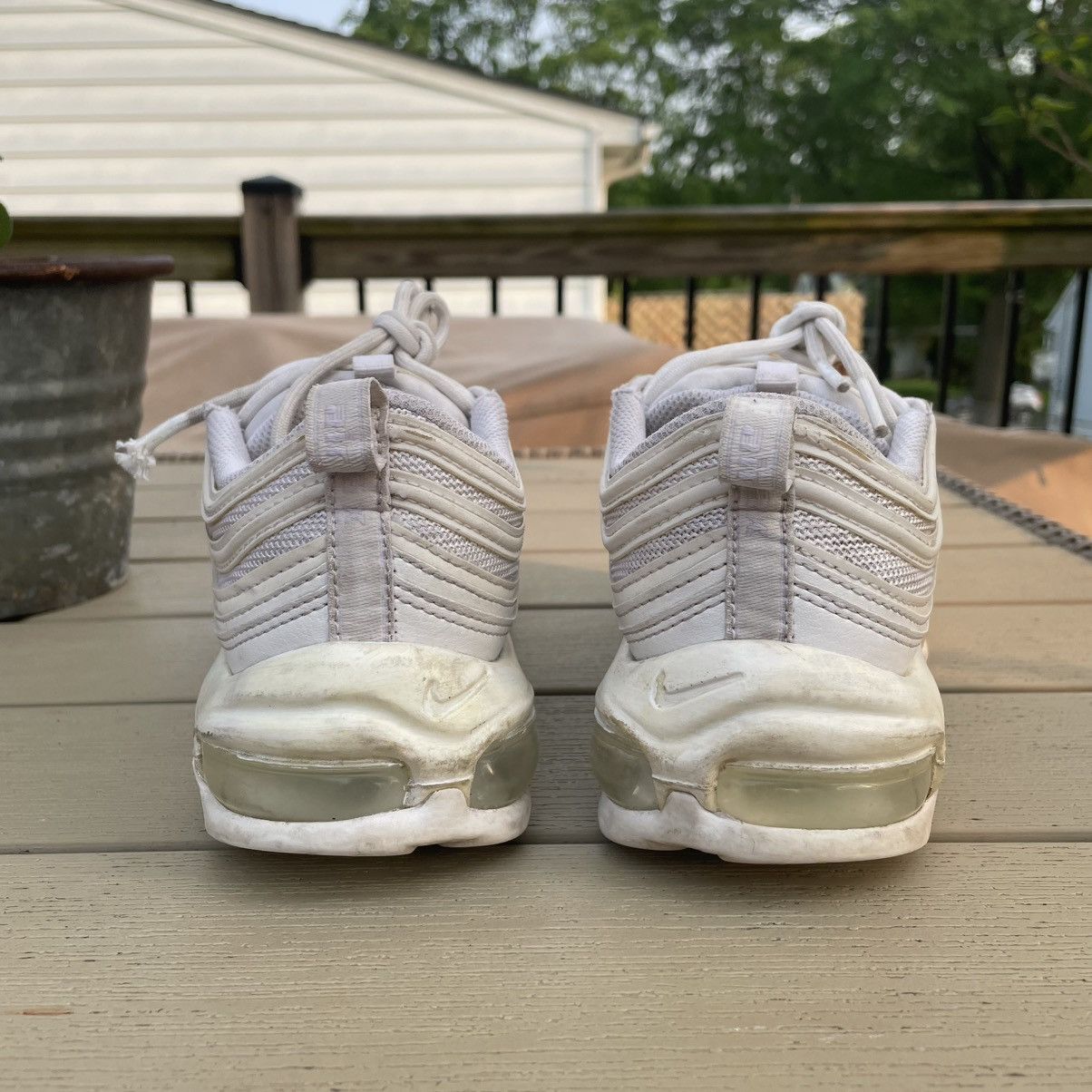 Nike Women’s Nike Air Max 97 Triple White Size US 9.5 / IT 39.5 - 4 Thumbnail