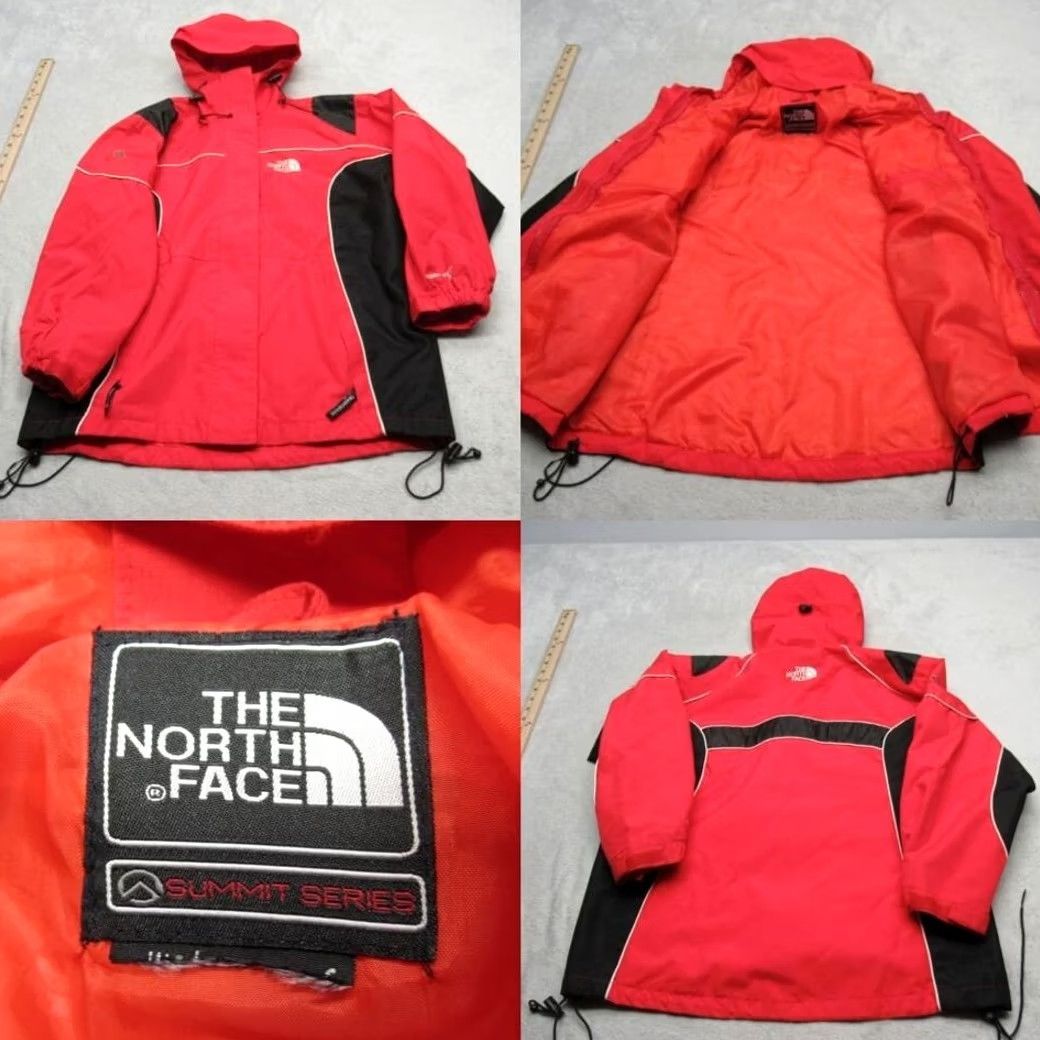 The North Face The North Face Summit Series Gore Tex Mens Small Jacket Red Hood 3in1 Shell 3-in-1 Jacket Zip Hiking Camping Casual Travel Mens Jacket Red Size US S / EU 44-46 / 1 - 2 Thumbnail