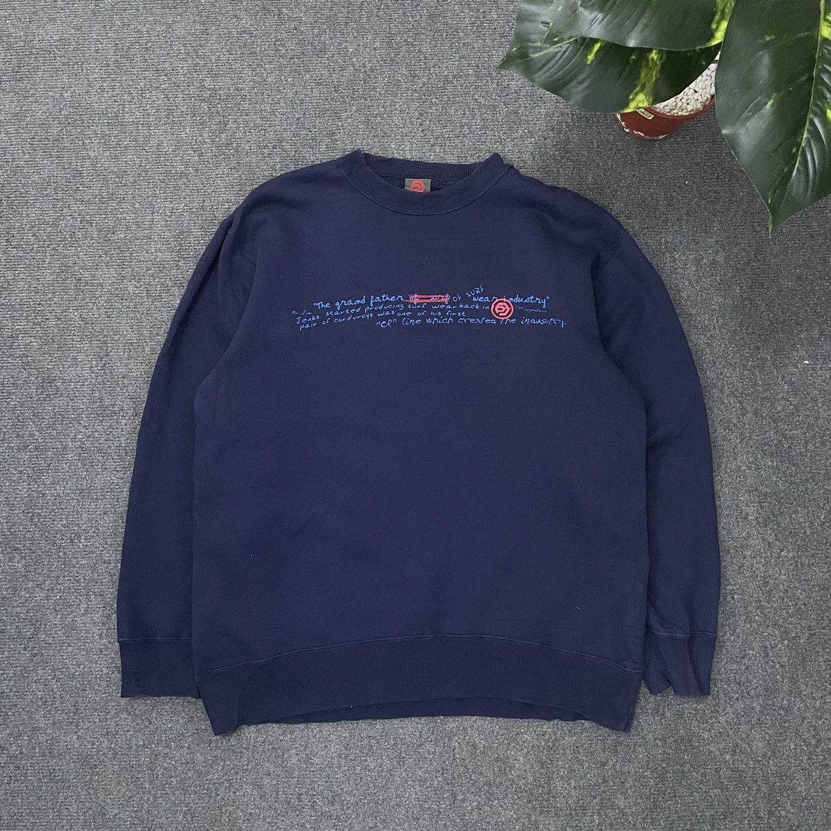Ocean Pacific × Vintage Vintage 2000s Ocean Pacific Surf Sweatshirt Size US L / EU 52-54 / 3 - 1 Thumbnail