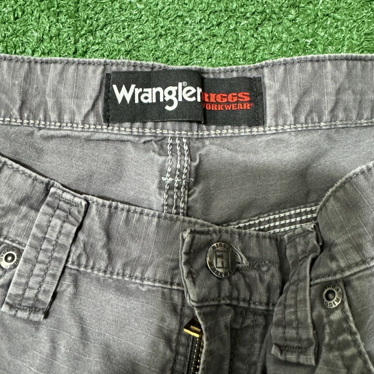 Vintage × Wrangler Vintage 00s Wrangler Riggs Work Pants Size US 32 / EU 48 - 7 Thumbnail