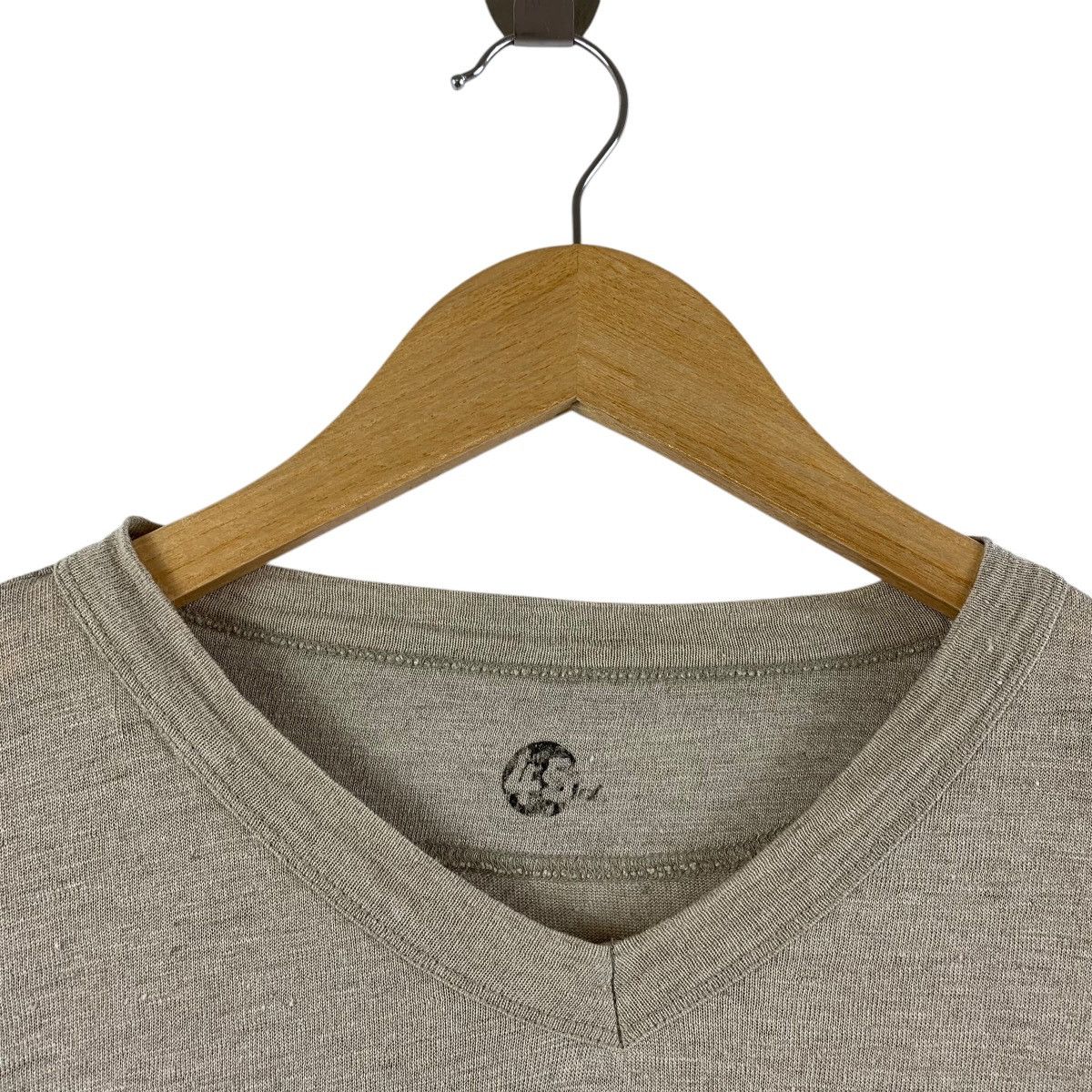 45rpm × Japanese Brand × Vintage Vintage 45 RPM plain v neck tee Size US M / EU 48-50 / 2 - 5 Thumbnail
