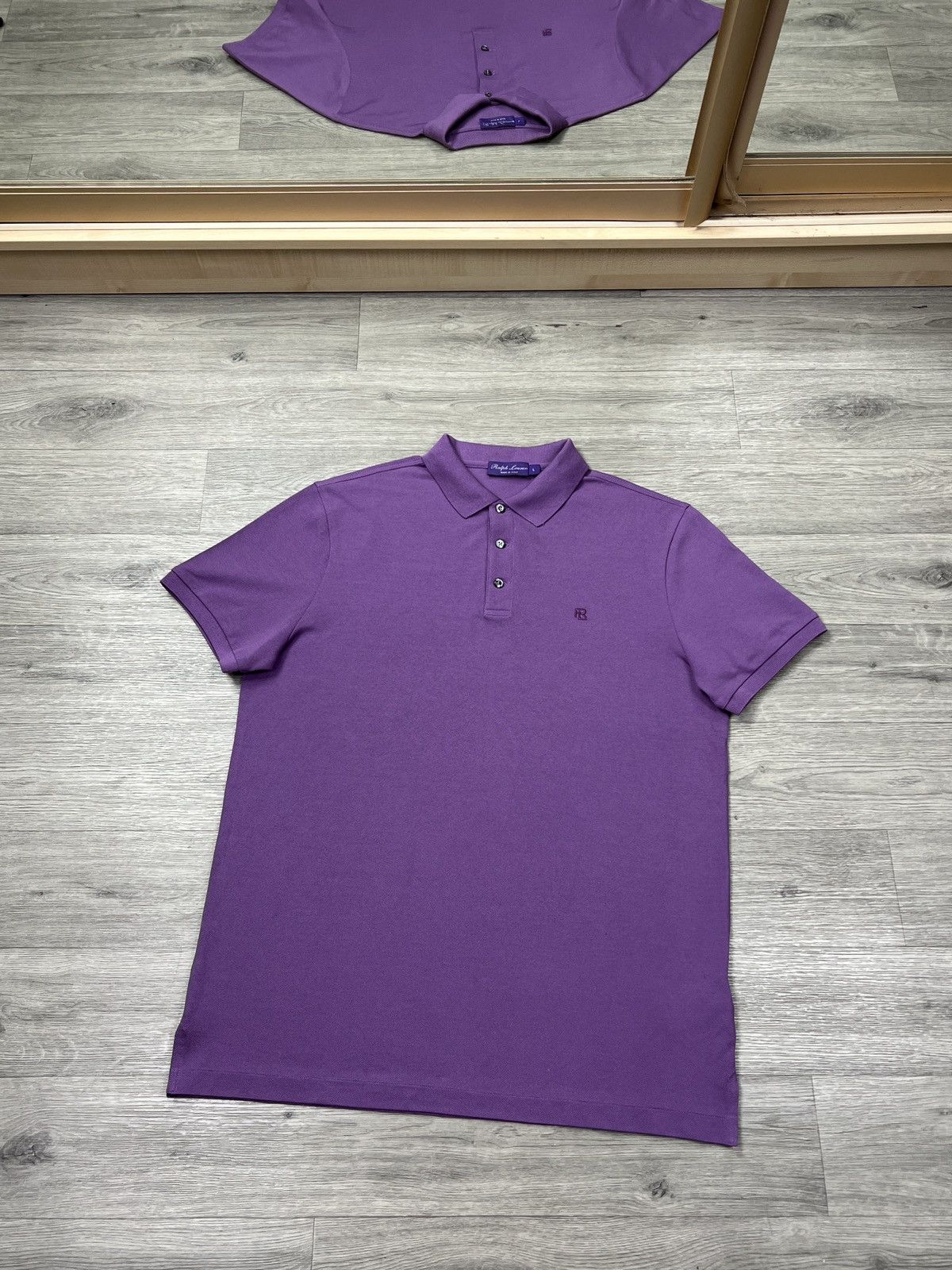 Ralph Lauren Purple Label Ralph Lauren Purple Label Made In Italy Men’s L Luxury Polo Size US L / EU 52-54 / 3 - 1 Thumbnail