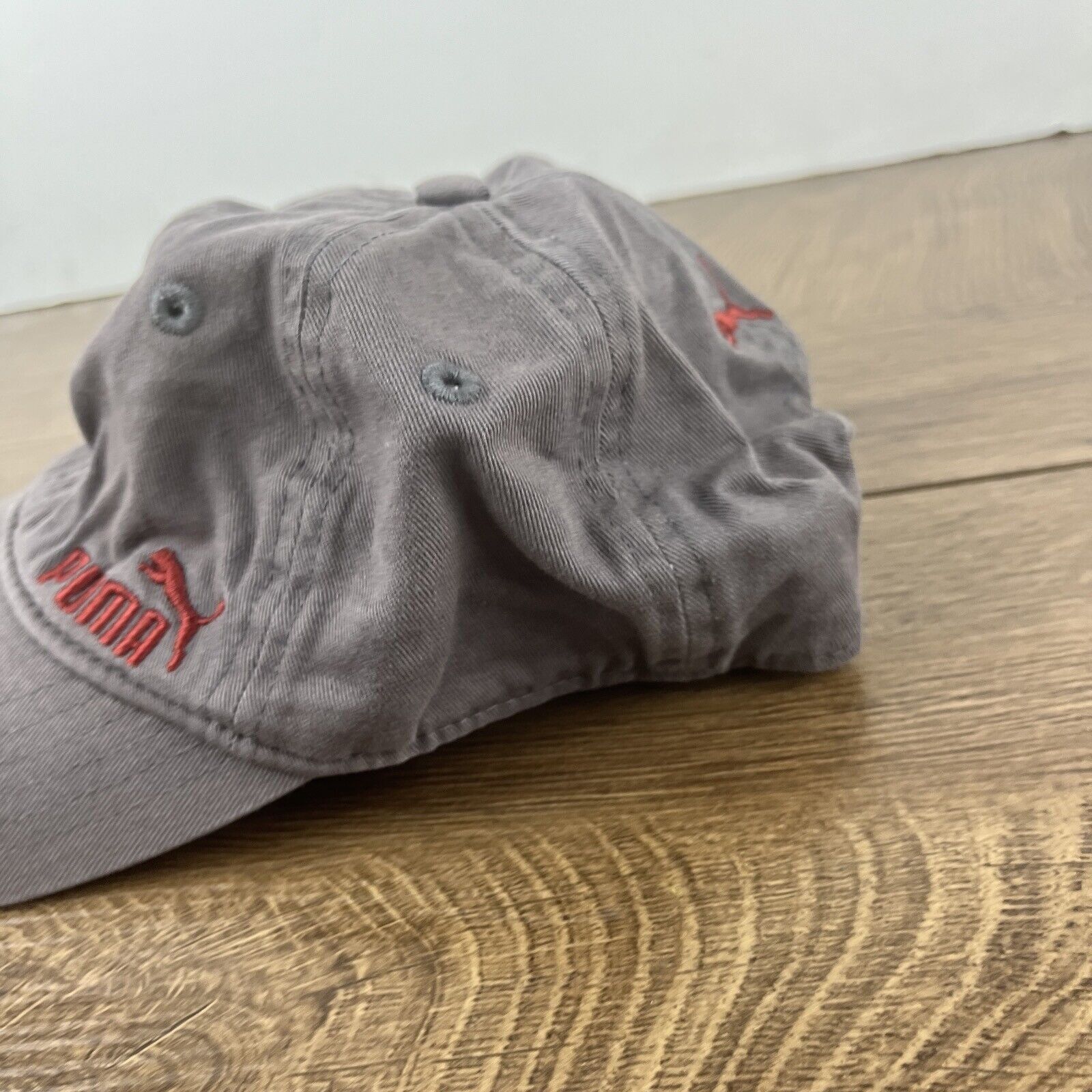 Puma PUMA Gray Hat Puma Gray Hat Adjustable Adult Size Hat Cap Size ONE SIZE - 7 Thumbnail