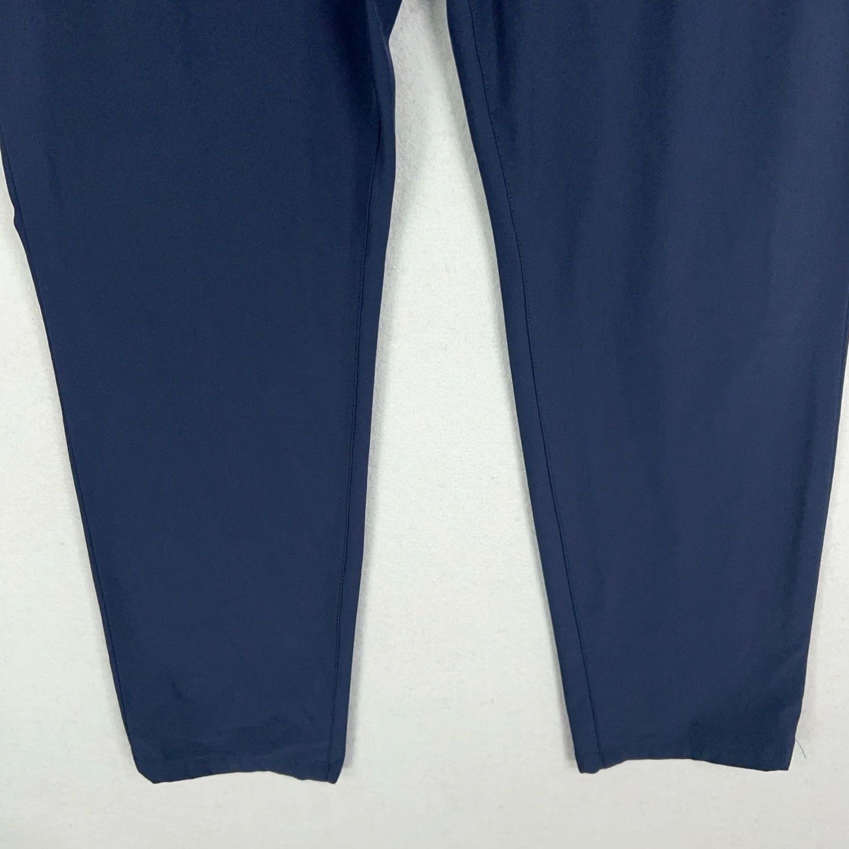 Mizzen+Main Mizzen Main Pants Mens 36x30 Navy Blue Helmsman Slim Performance Stretch Golf Size US 36 / EU 52 - 3 Thumbnail