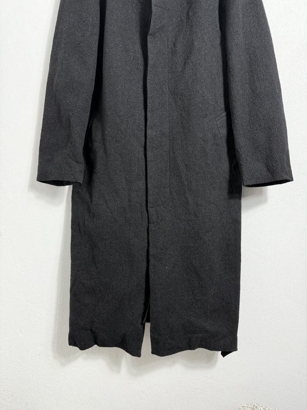 Issey Miyake VINTAGE ISSEY MIYAKE MEN LONG JACKET BLACK Size US L / EU 52-54 / 3 - 2 Thumbnail