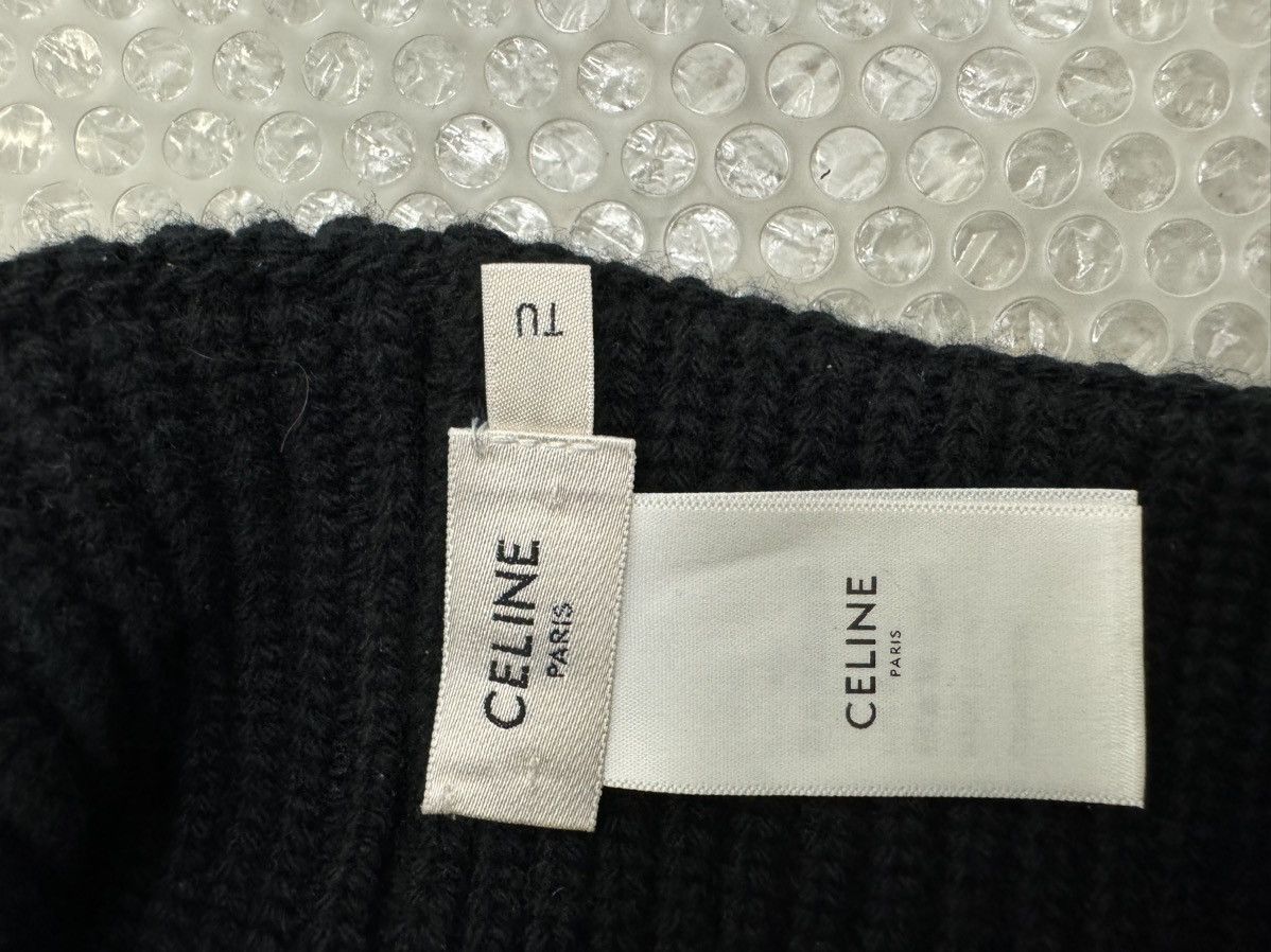 Celine × Vintage Celine Angora AW21 Face Ski Mask Size ONE SIZE - 3 Thumbnail