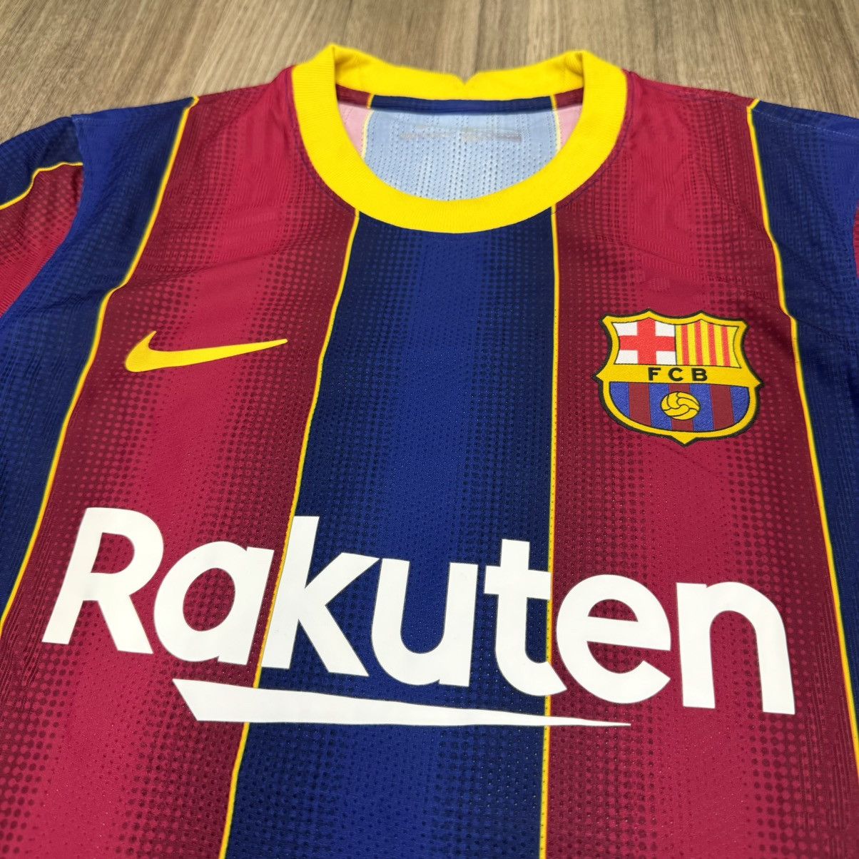 Nike Barcelona 20/21 player issue home shirt #10 Messi Size US M / EU 48-50 / 2 - 3 Thumbnail