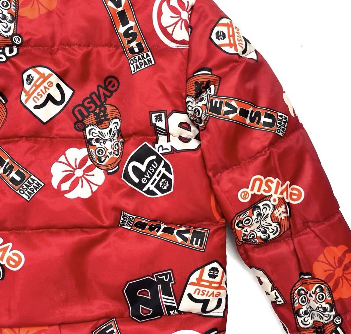 Evisu EVISU Daruma Embroidery Print Reversible Down Jacket K12 Size US M / EU 48-50 / 2 - 5 Thumbnail