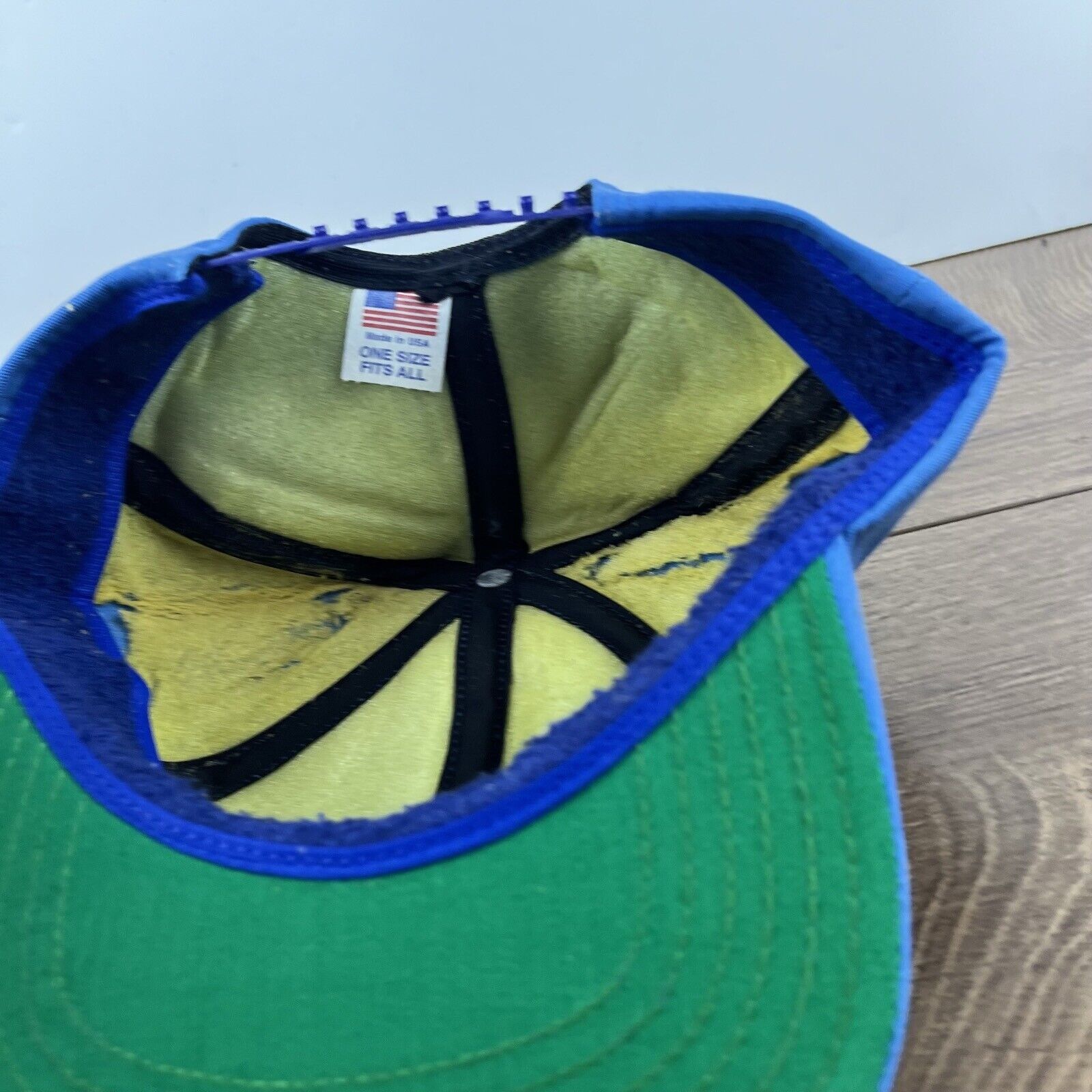 Other Light Blue Classic Hat Blue Adjustable Hat Blue Snapback Hat Size ONE SIZE - 11 Thumbnail