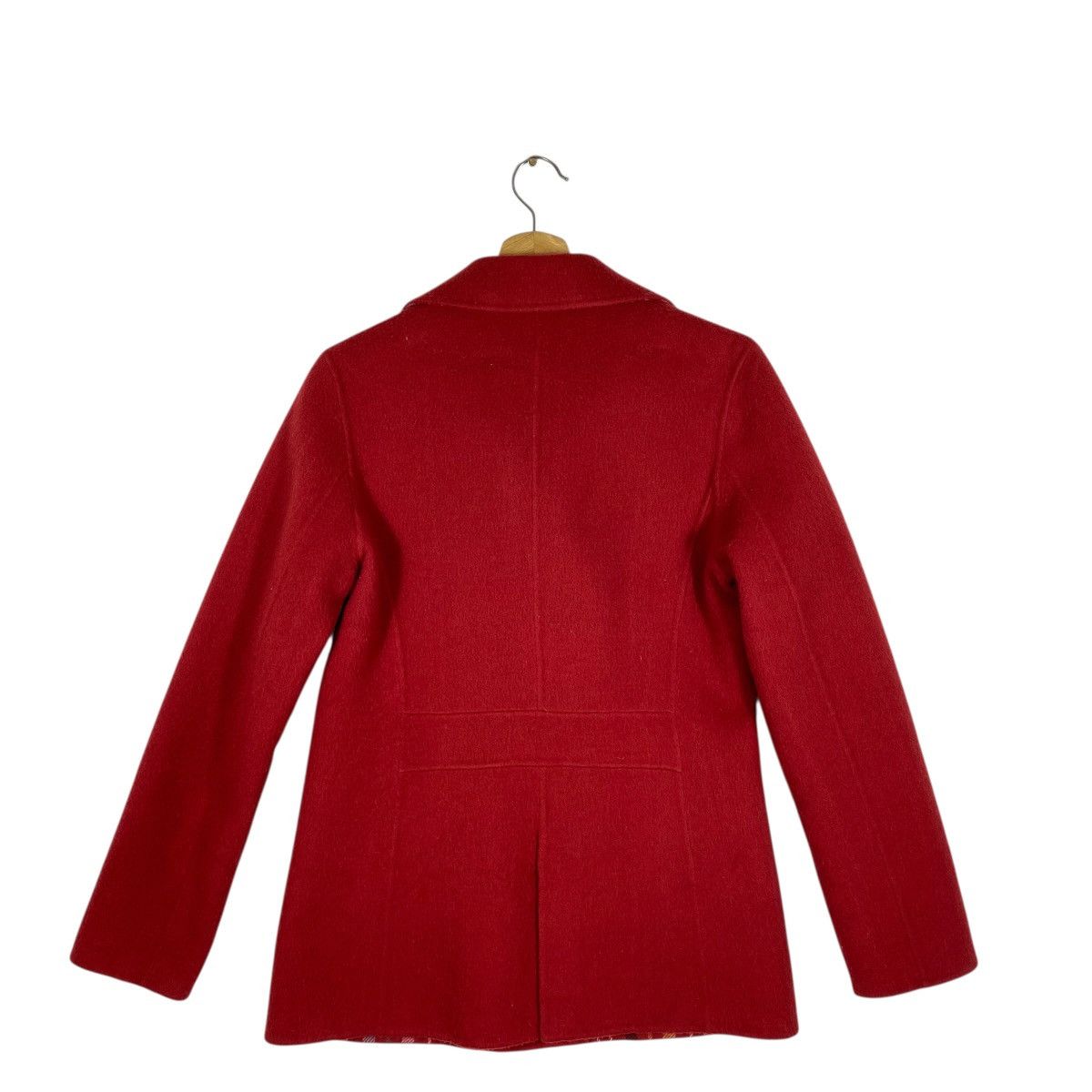 Sonia Rykiel Sonia Rykiel Wool Double Breasted Jacket Size 40 Red Colour Size S / US 4 / IT 40 - 9 Thumbnail