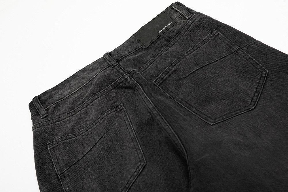 Jean Men's punk vintage washed distressed jeans Size US 32 / EU 48 - 5 Thumbnail