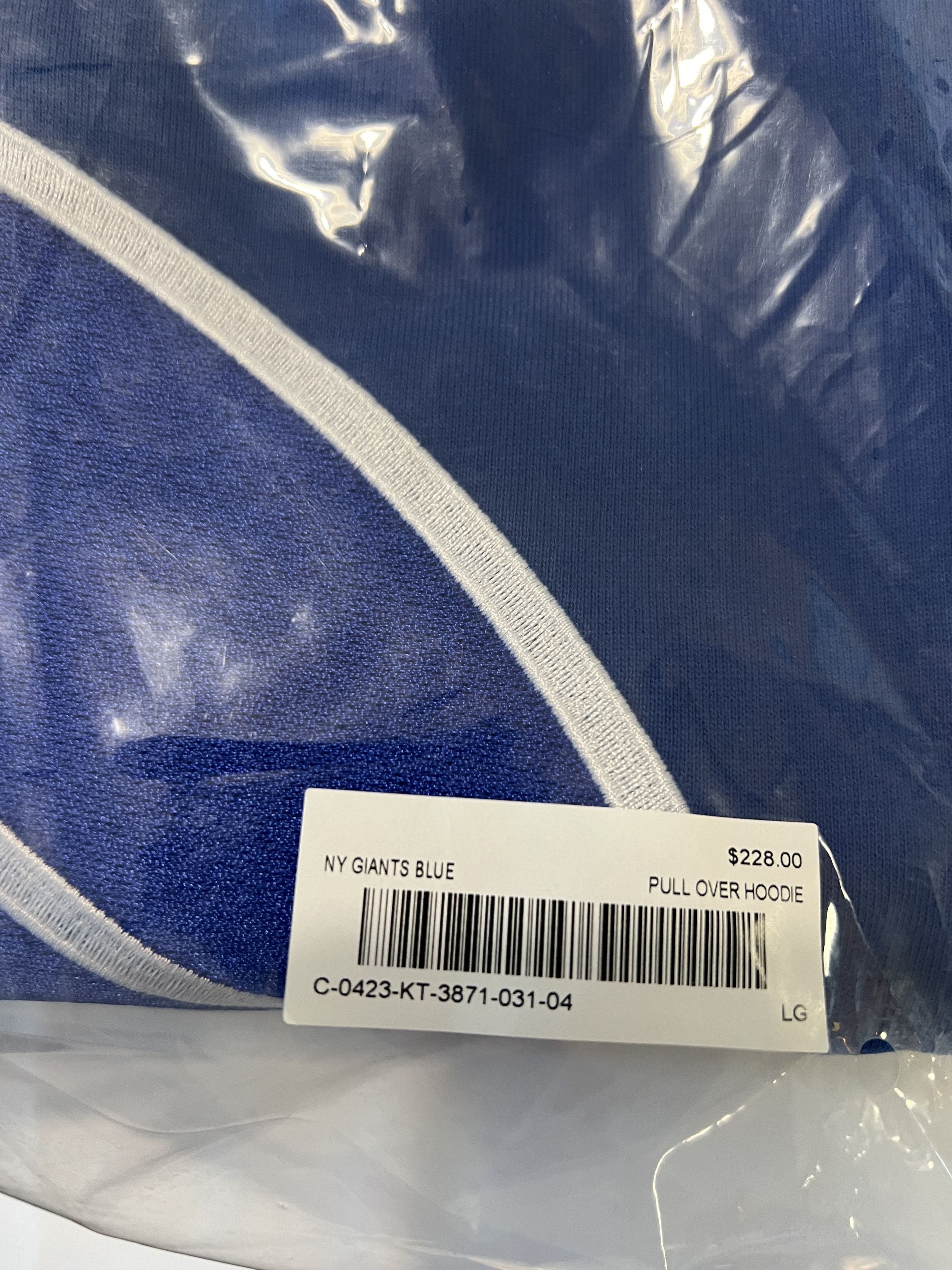 Drake OVO x NFL NEW YORK GIANTS OG HOODIE Size US L / EU 52-54 / 3 - 5 Thumbnail