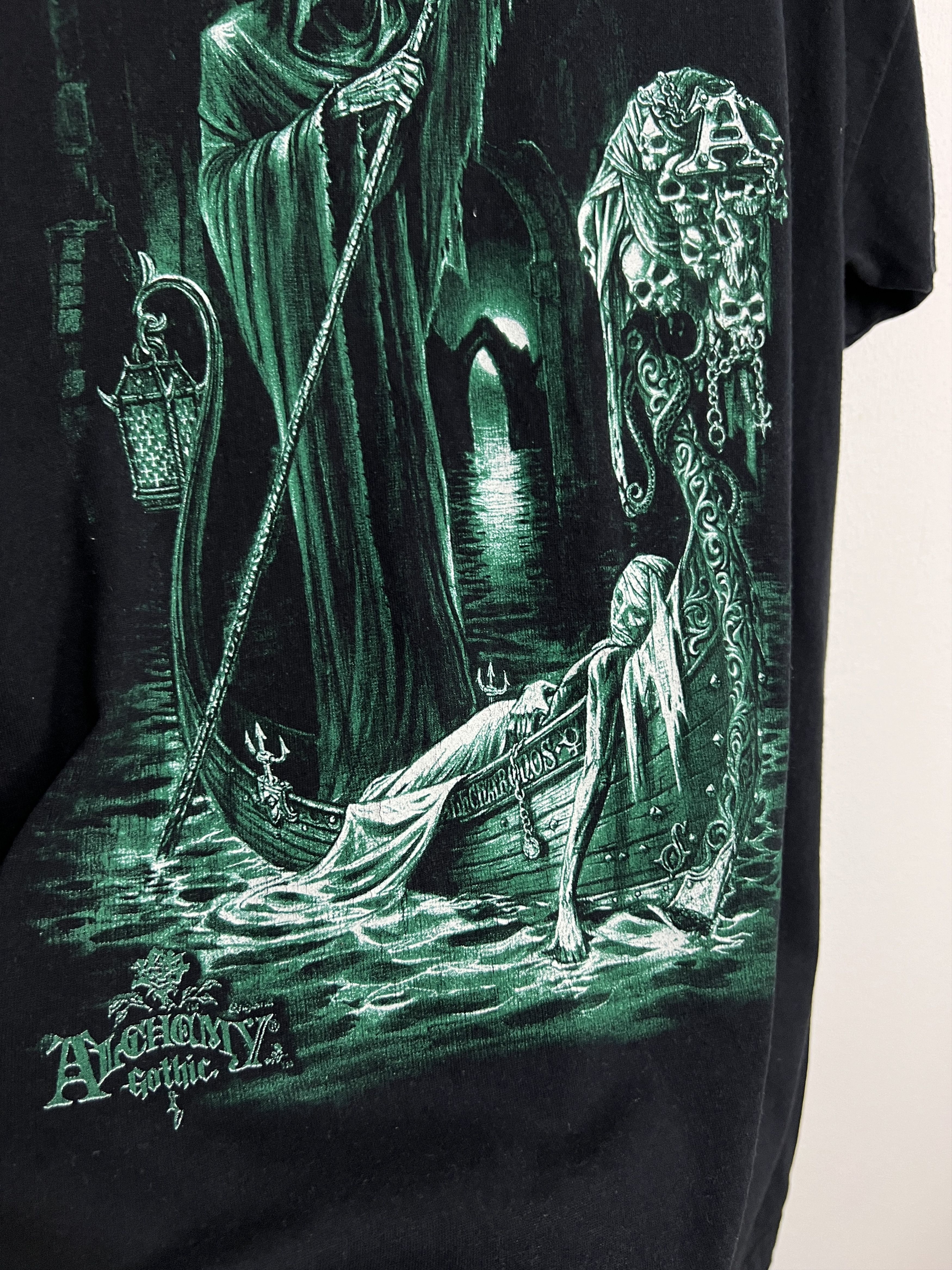 Vintage Alchemy Gothic Mercurial Lament Metal Tee Shirt Over Print Size US XL / EU 56 / 4 - 5 Thumbnail