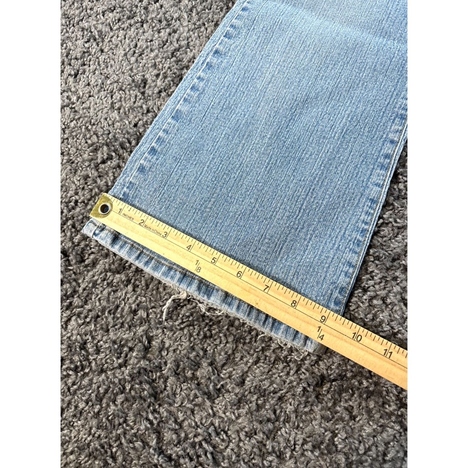 Vintage VINTAGE Glo Jeans Womens Bootcut Jeans 32 30 Low Rise Light Wash Embroidered Blue 80s 90s Womens Size 24" / US 00 / IT 34 - 3 Thumbnail