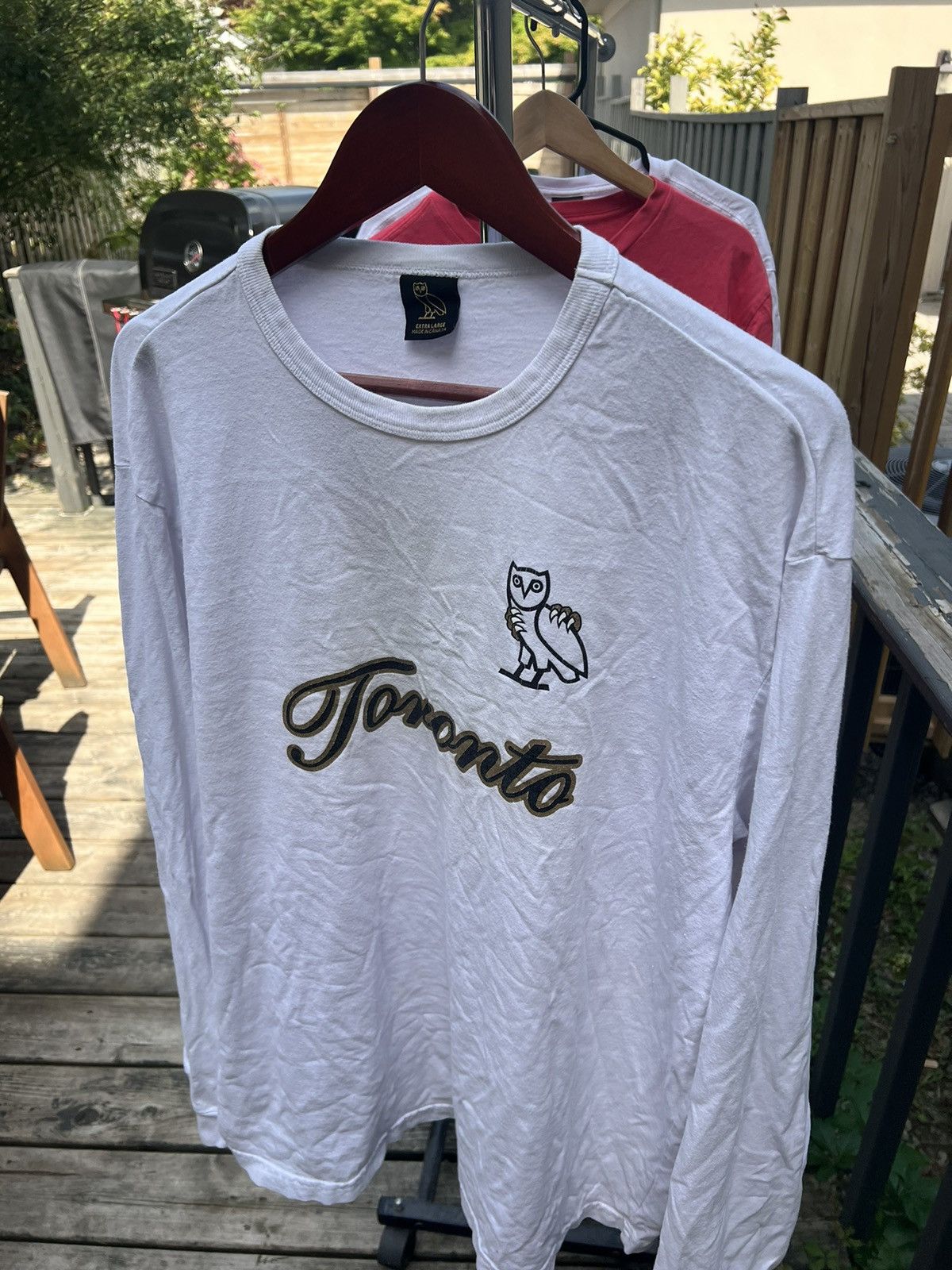 NBA × October's Very Own OVO X TORONTO RAPTORS LONG SLEEVE Size US XL / EU 56 / 4 - 1 Thumbnail