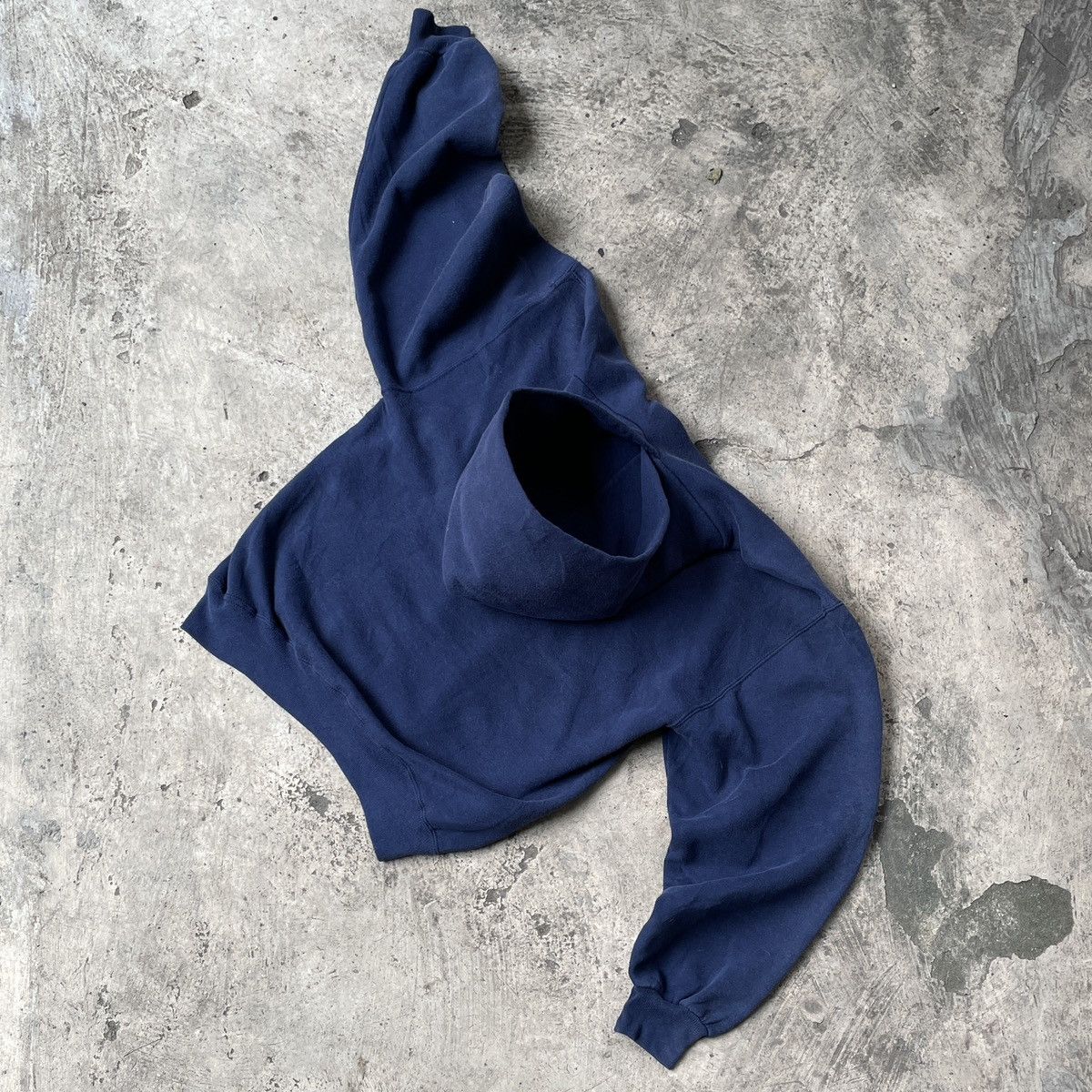 Russell Athletic Rare Vintage 90s Navy Russell Athletic Hoodie Size US M / EU 48-50 / 2 - 5 Thumbnail