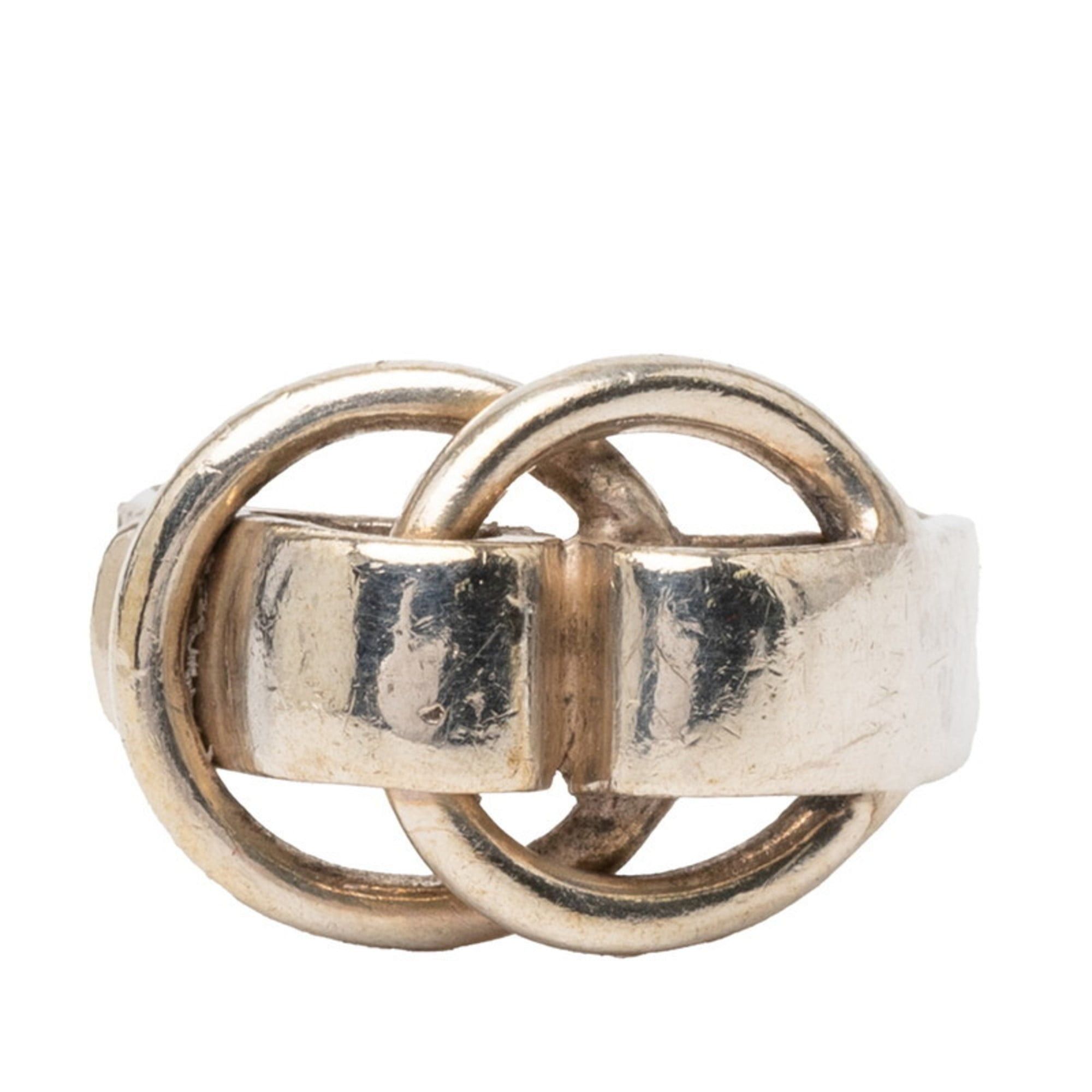 Hermes Hermes Touzano Ring, SV925 Silver, Women's, HERMES Size ONE SIZE - 1 Thumbnail