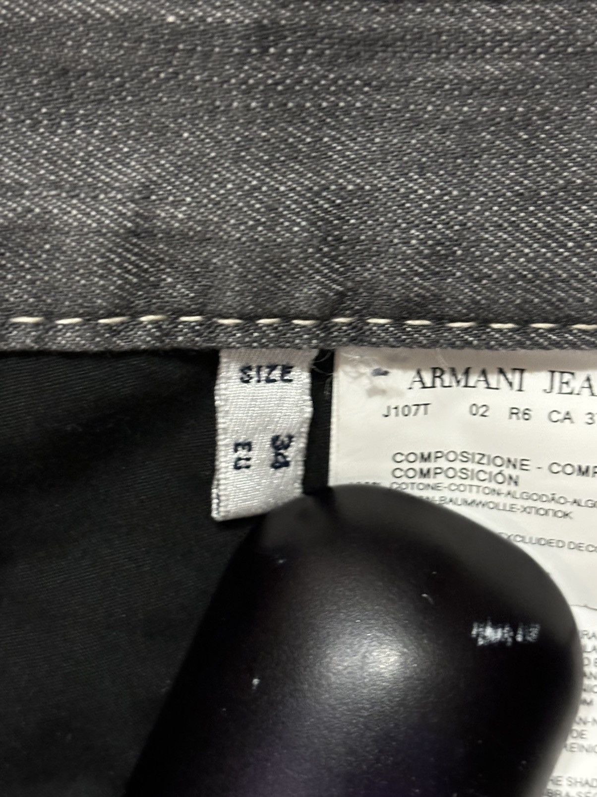 Emporio Armani Emporio Armani grey skinny Jeans sz 34 Size US 34 / EU 50 - 14 Thumbnail