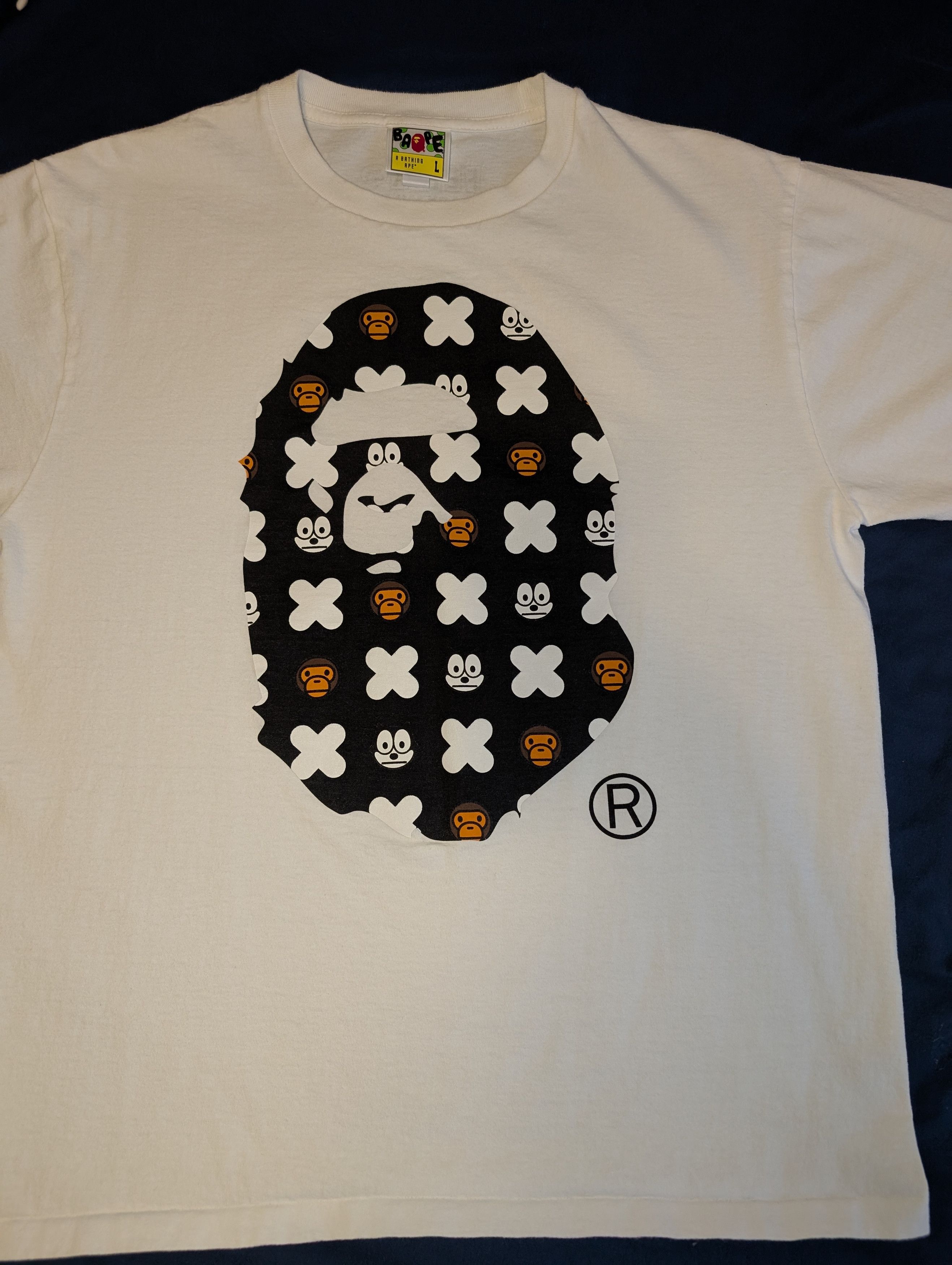 Bape BAPE X FELIX THE CAT MONOGRAM BAPE HEAD SZ LARGE Size US L / EU 52-54 / 3 - 1 Thumbnail