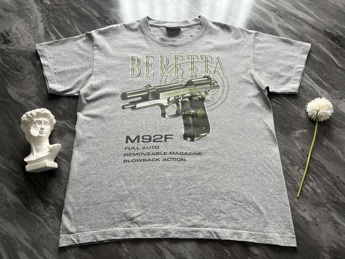 Vintage Survivors : Beretta M92F Full Auto Remove Mag Blowback Size US L / EU 52-54 / 3 - 3 Thumbnail