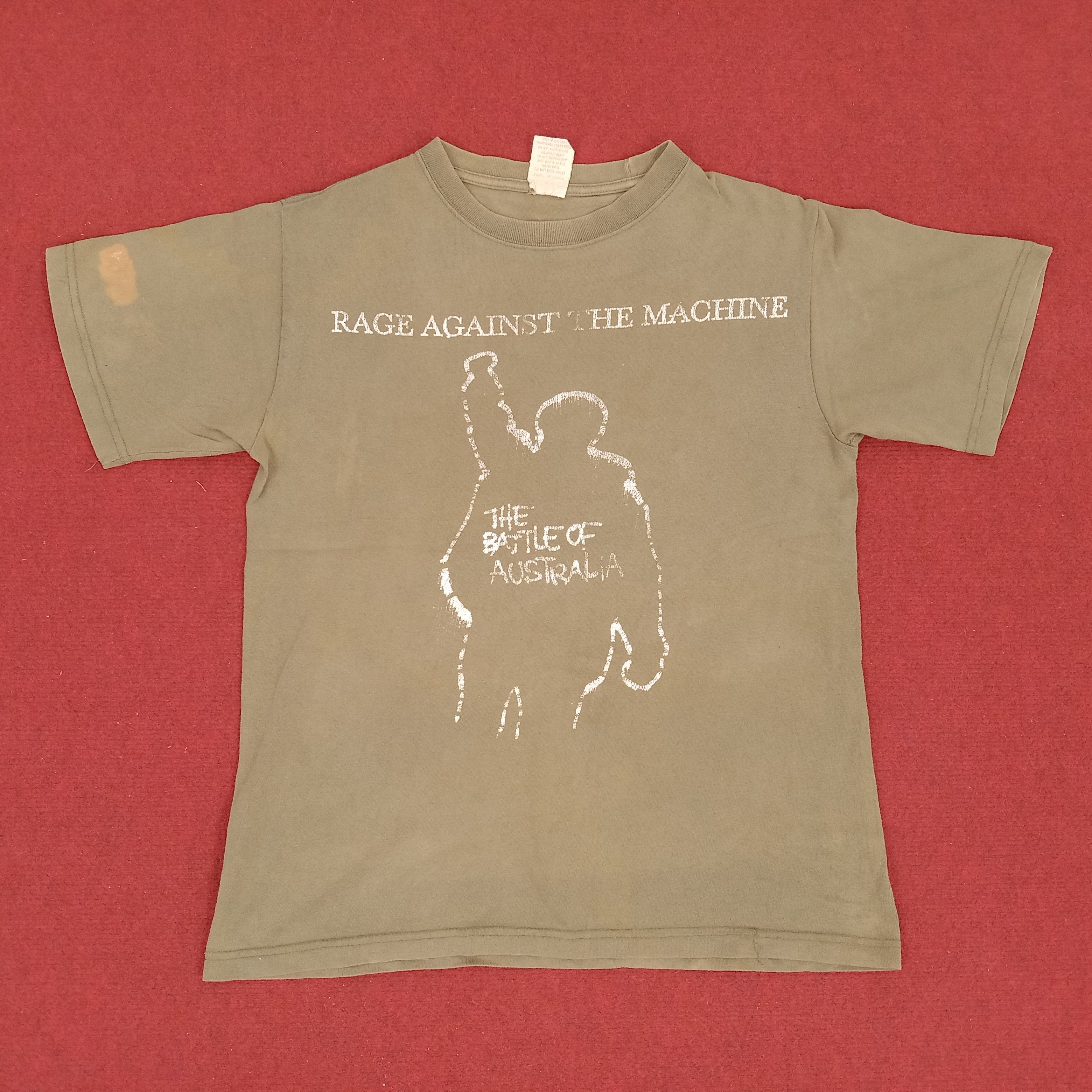 Band Tees × Rage Against The Machine Rage Against The Machine Rock Band Music Tshirt Size US M / EU 48-50 / 2 - 1 Thumbnail