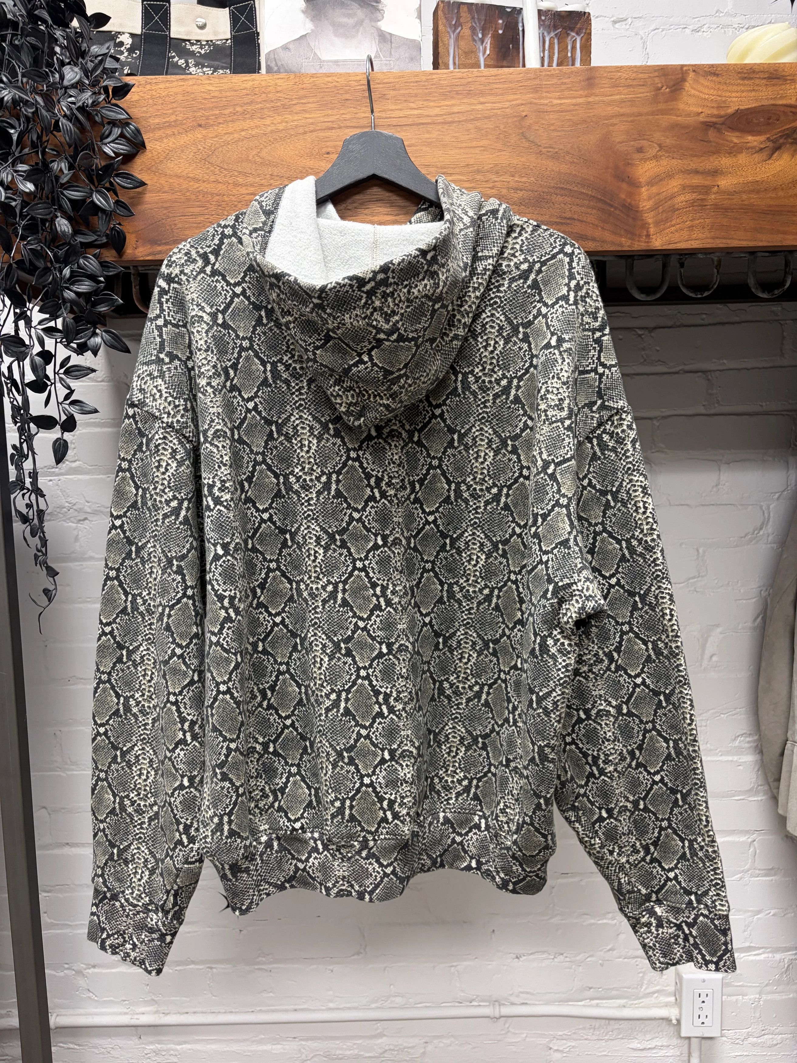 Kapital Kapital Snakeskin Print Pullover Hoodie Size US XL / EU 56 / 4 - 3 Thumbnail