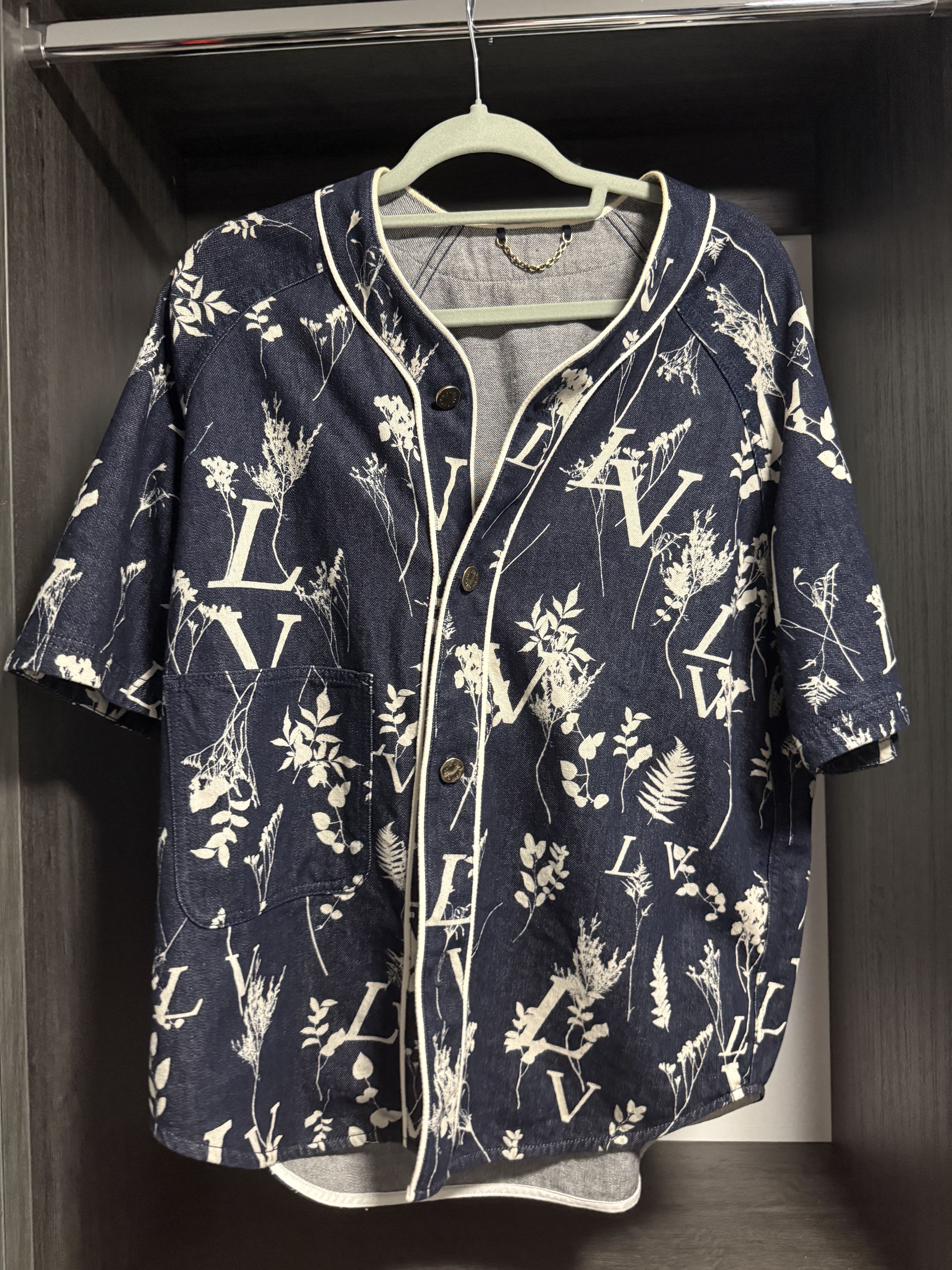 Louis Vuitton Louis Vuitton Wheat ear baseball shirt Size US M / EU 48-50 / 2 - 1 Thumbnail