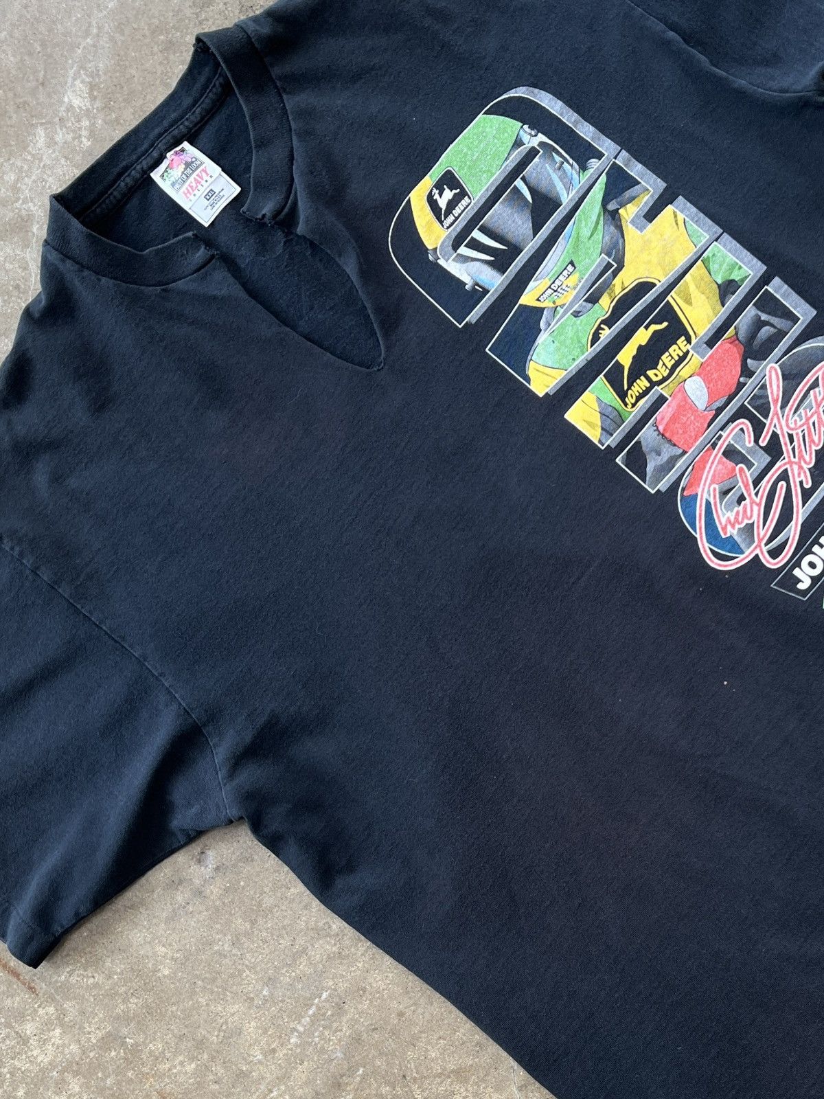 NASCAR Vintage Chad Little Aggression Session John Deere Tee XXL Size US XXL / EU 58 / 5 - 4 Thumbnail