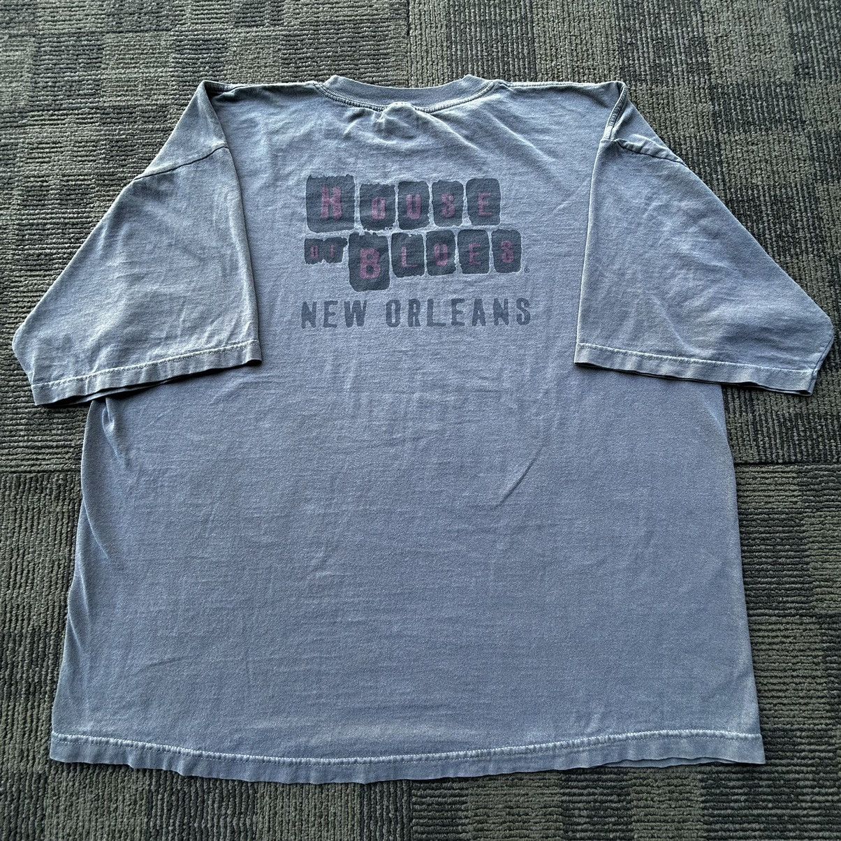 Vintage Vtg 90’s House Of Blues New Orleans Double-Sided T-Shirt Size US XXL / EU 58 / 5 - 2 Thumbnail