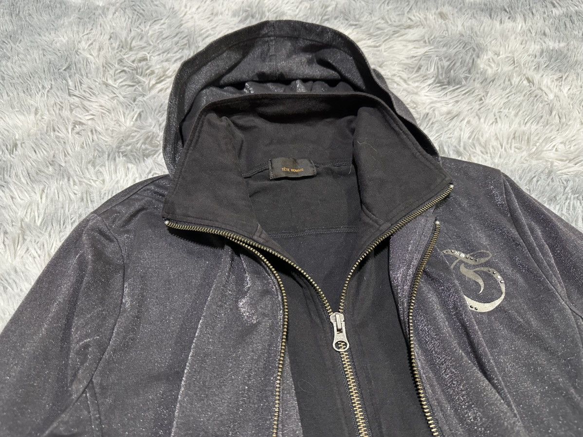 Tete Homme 🔥Y2K Archive Tete Homme Double Layer Jacket Hoodie Goth Punk Size US S / EU 44-46 / 1 - 2 Thumbnail